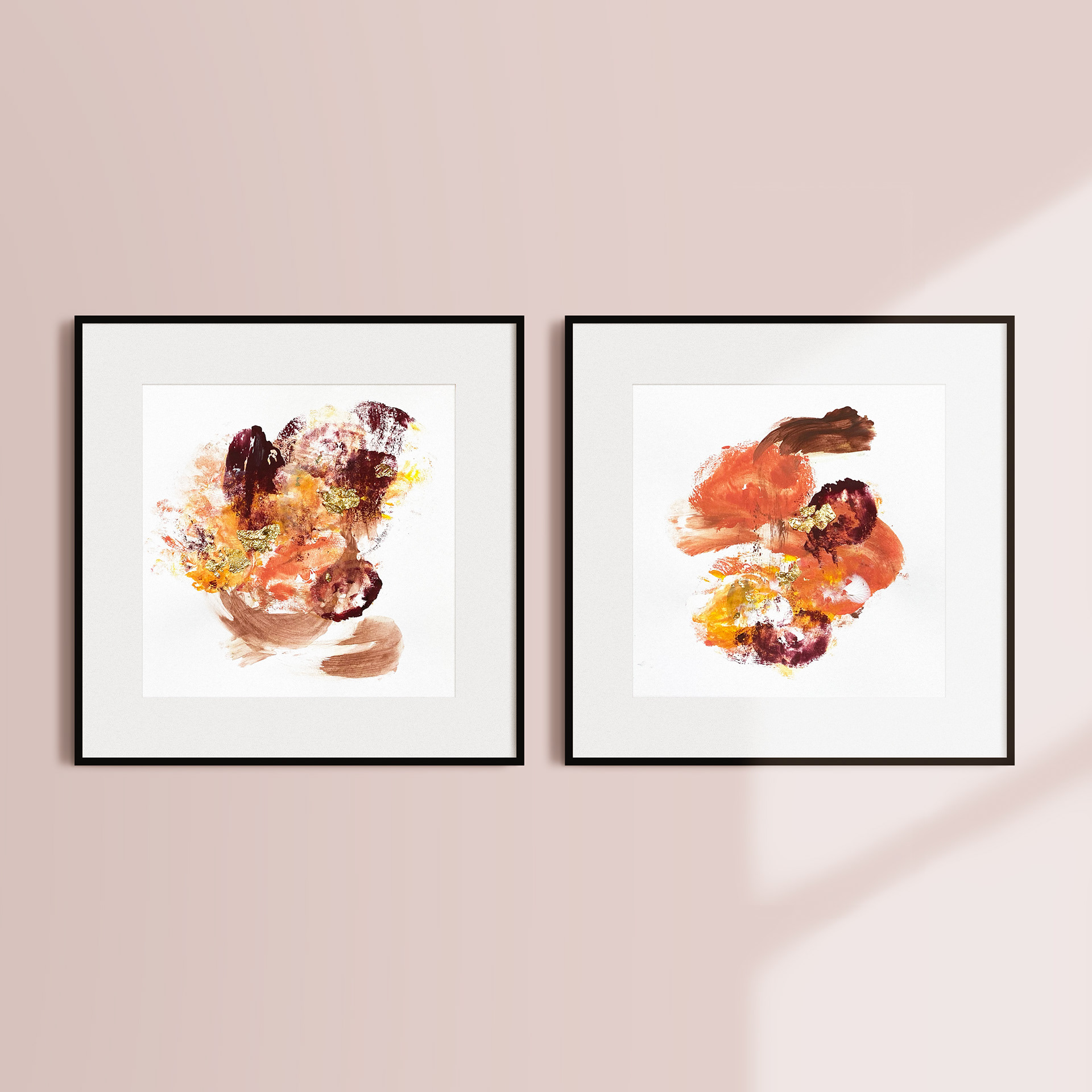 "Fall I & II" by Nina Loosli