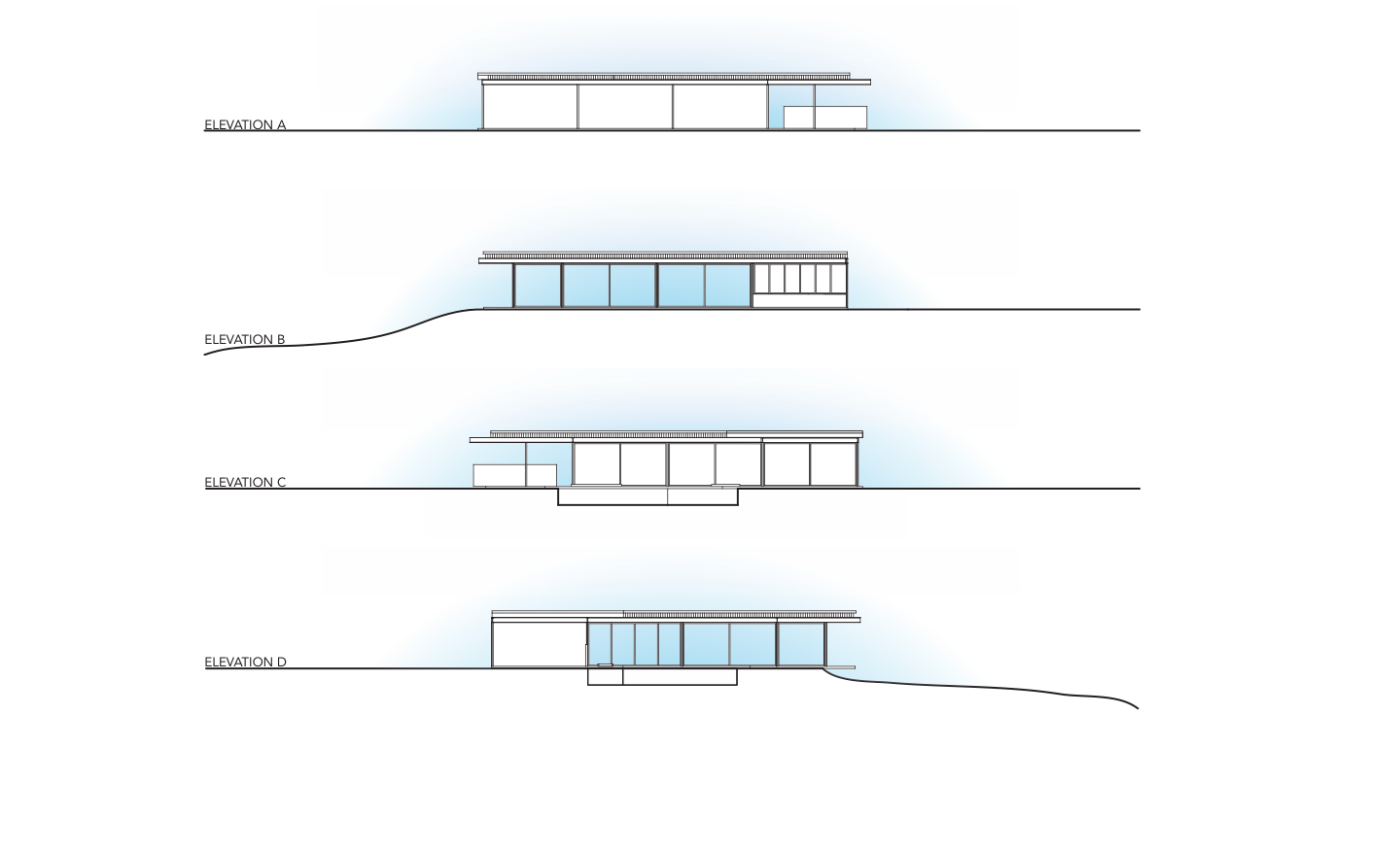 house diagram for Sam Case  Stahl House Study Hulsebus