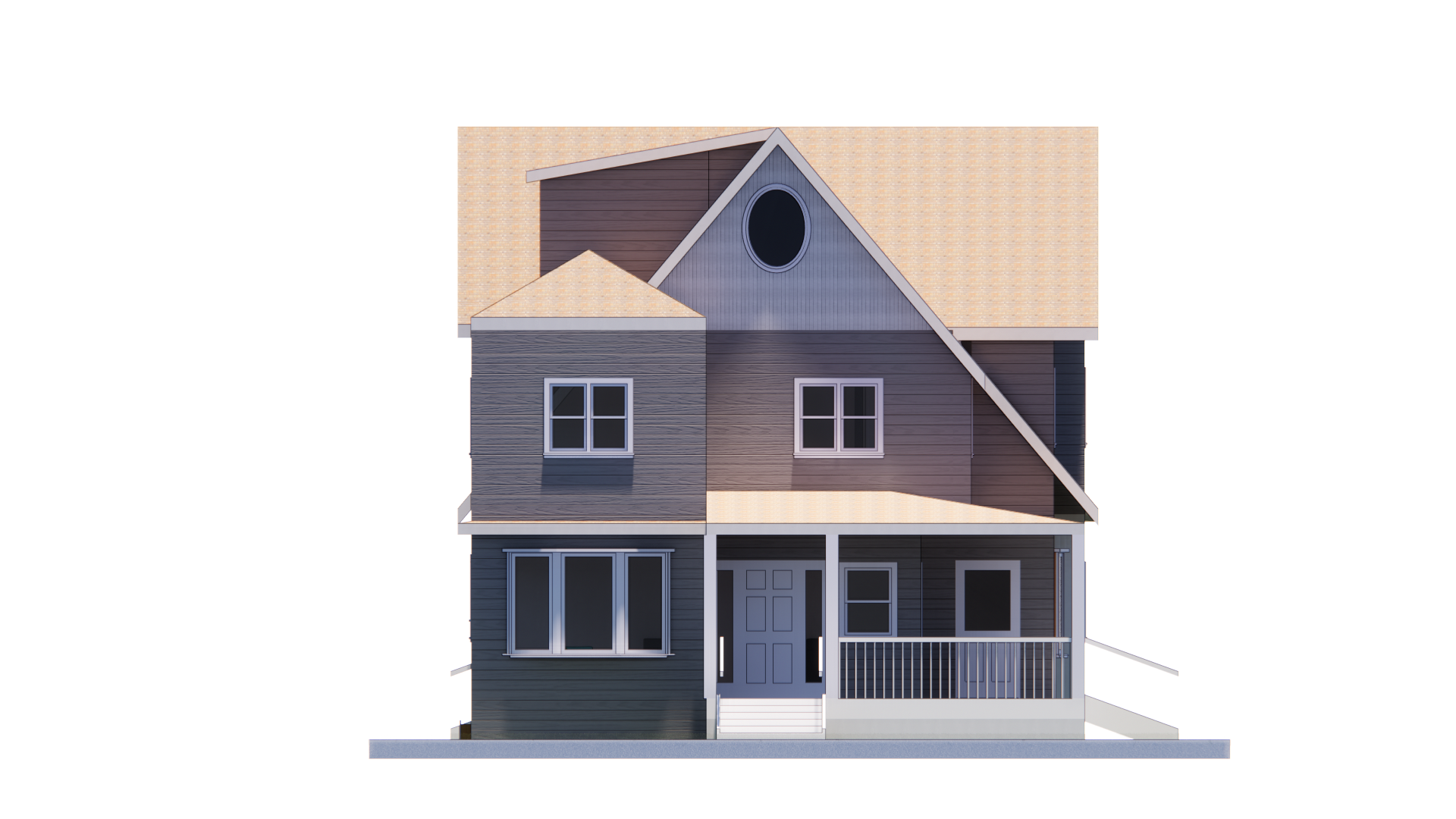 North Elevation (Beacon Blvd)