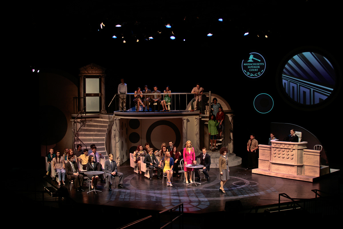 Spencer Potter Design Legally Blonde The Musical