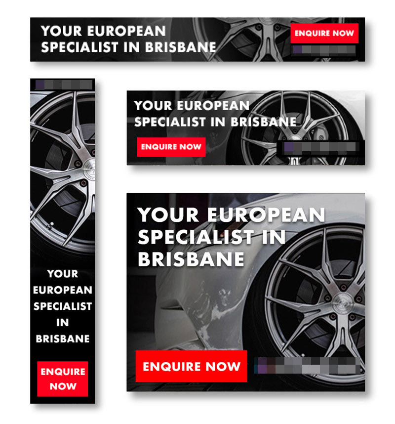 Meliae Designs Banner Ads