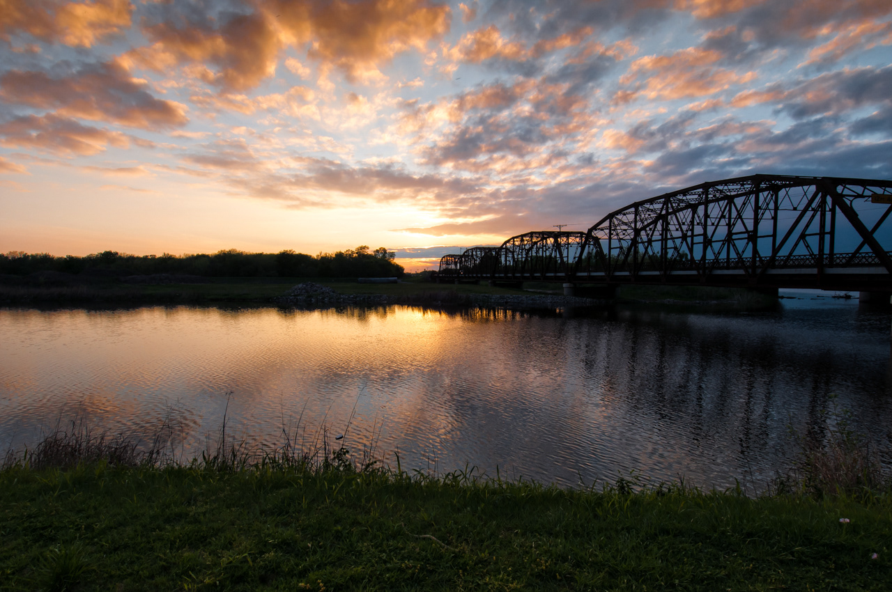 Route 66 bridge near Bethany, oklahoma