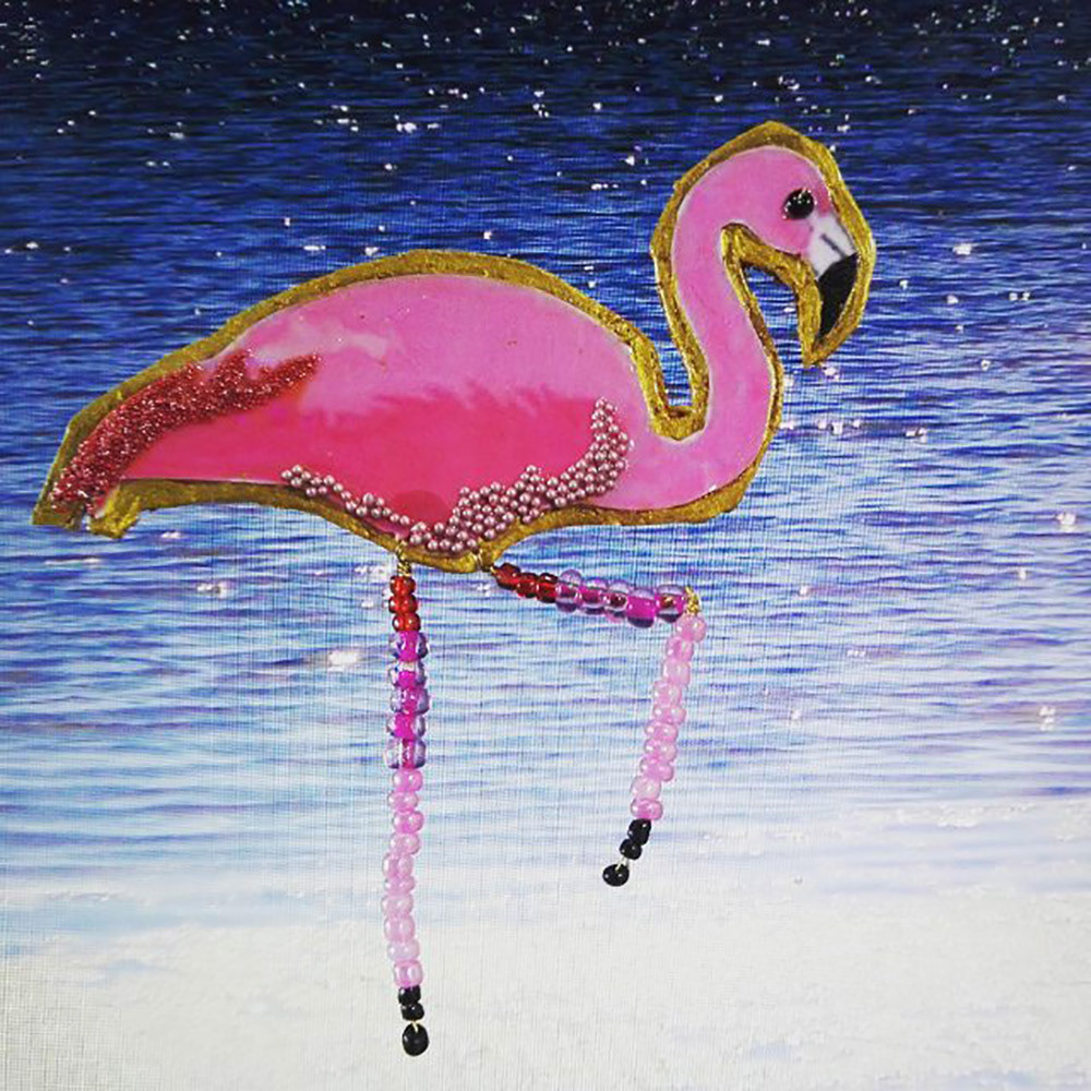 Spilla Flamingo