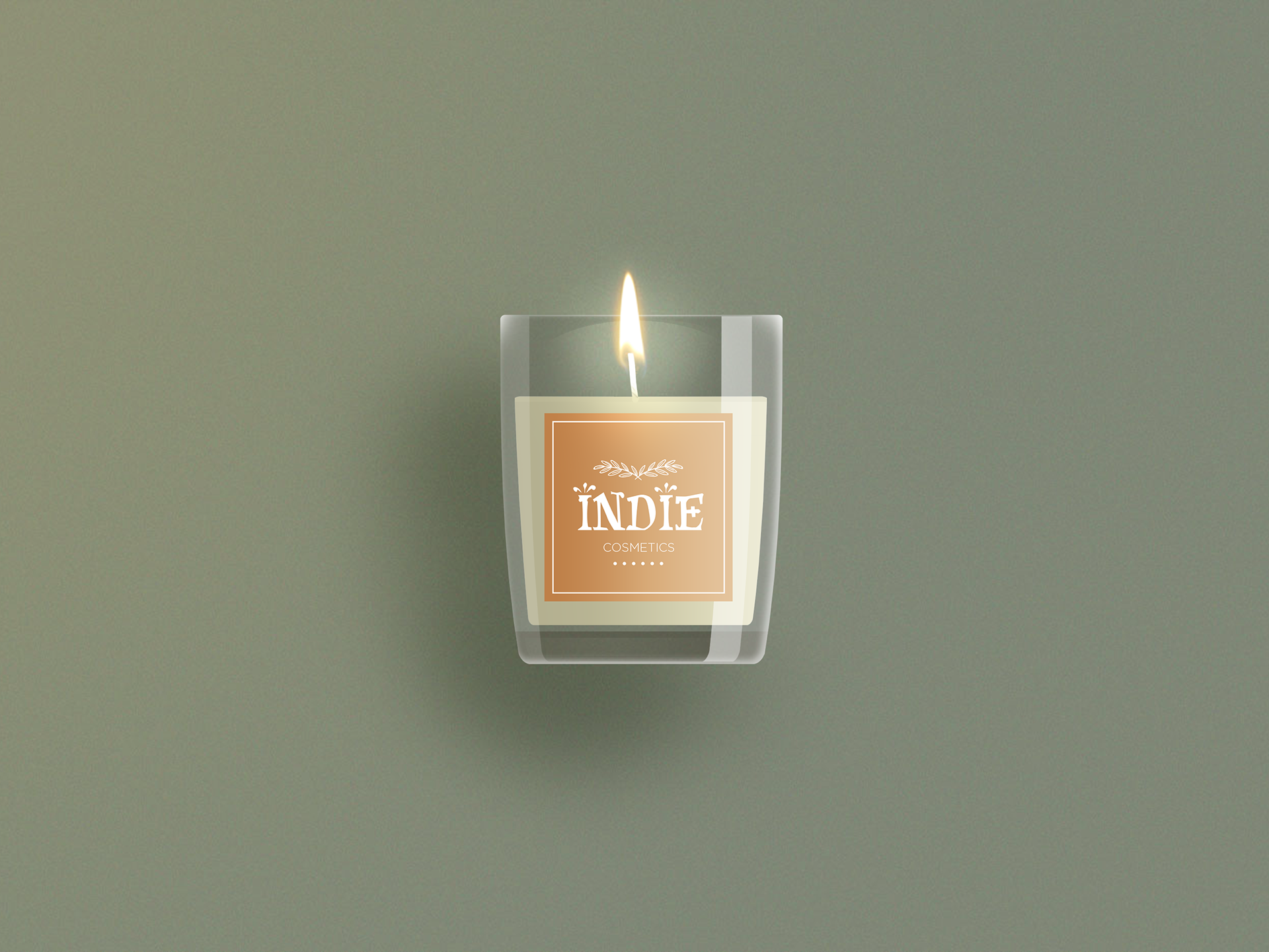 Download Santiago Pereira Portfolio Candle Mockup Psd