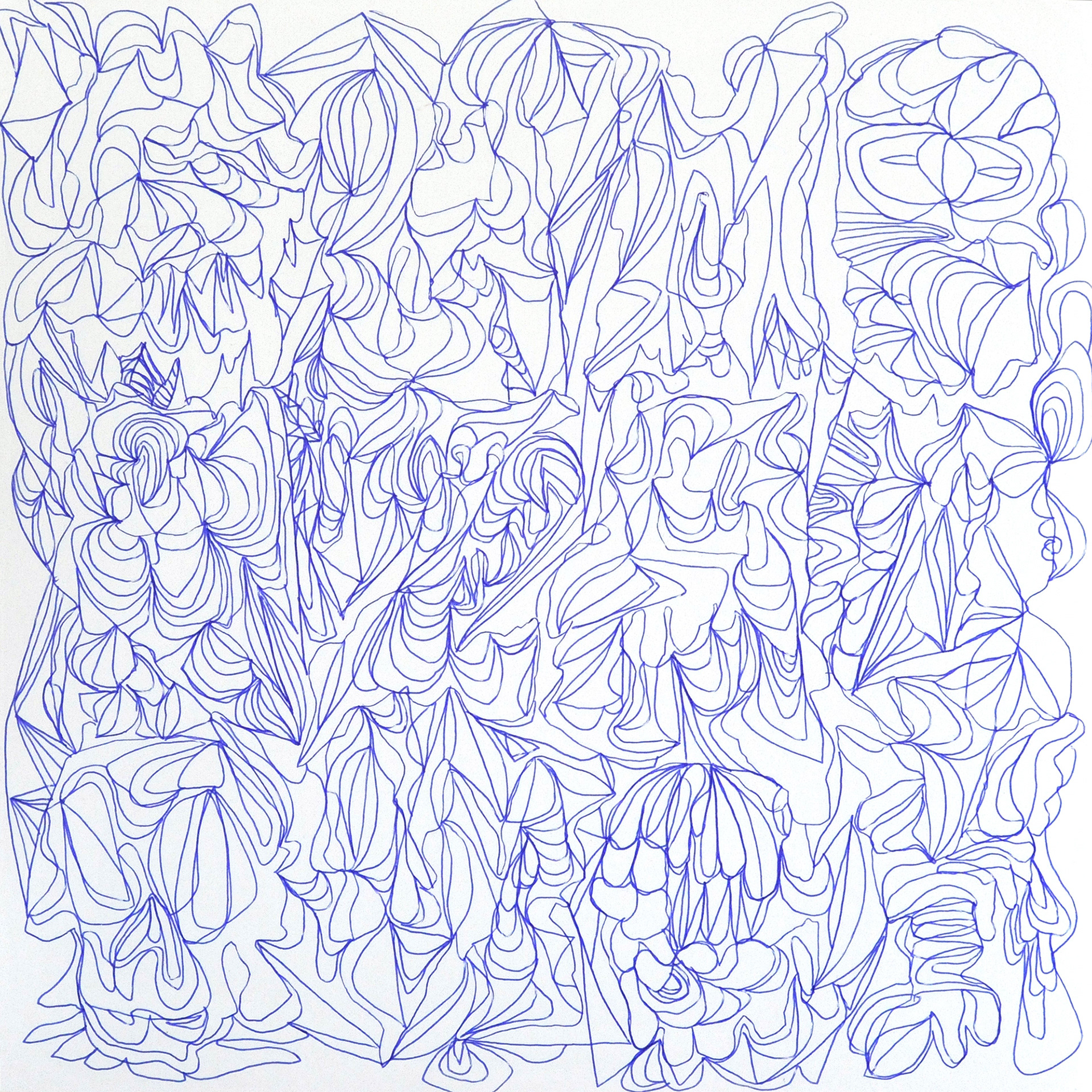 SAMORZADOWCY LP COVER, 2010 32x32 cm