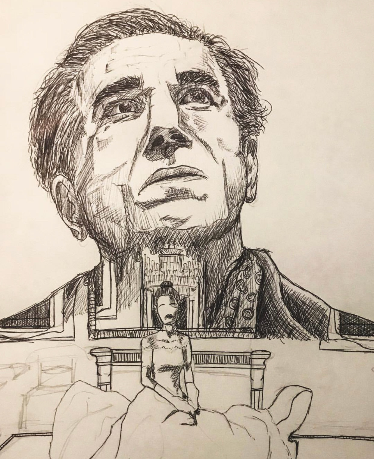 Phantom Thread Unfinished Sketch (2018)