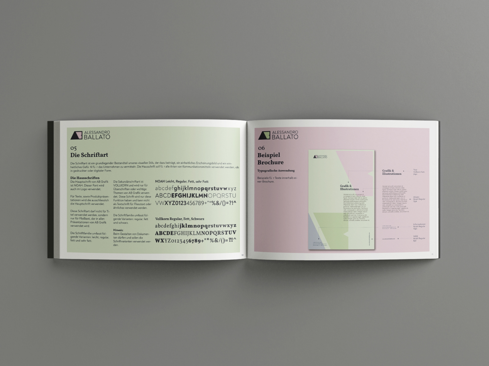 Persönliches Corporate Design