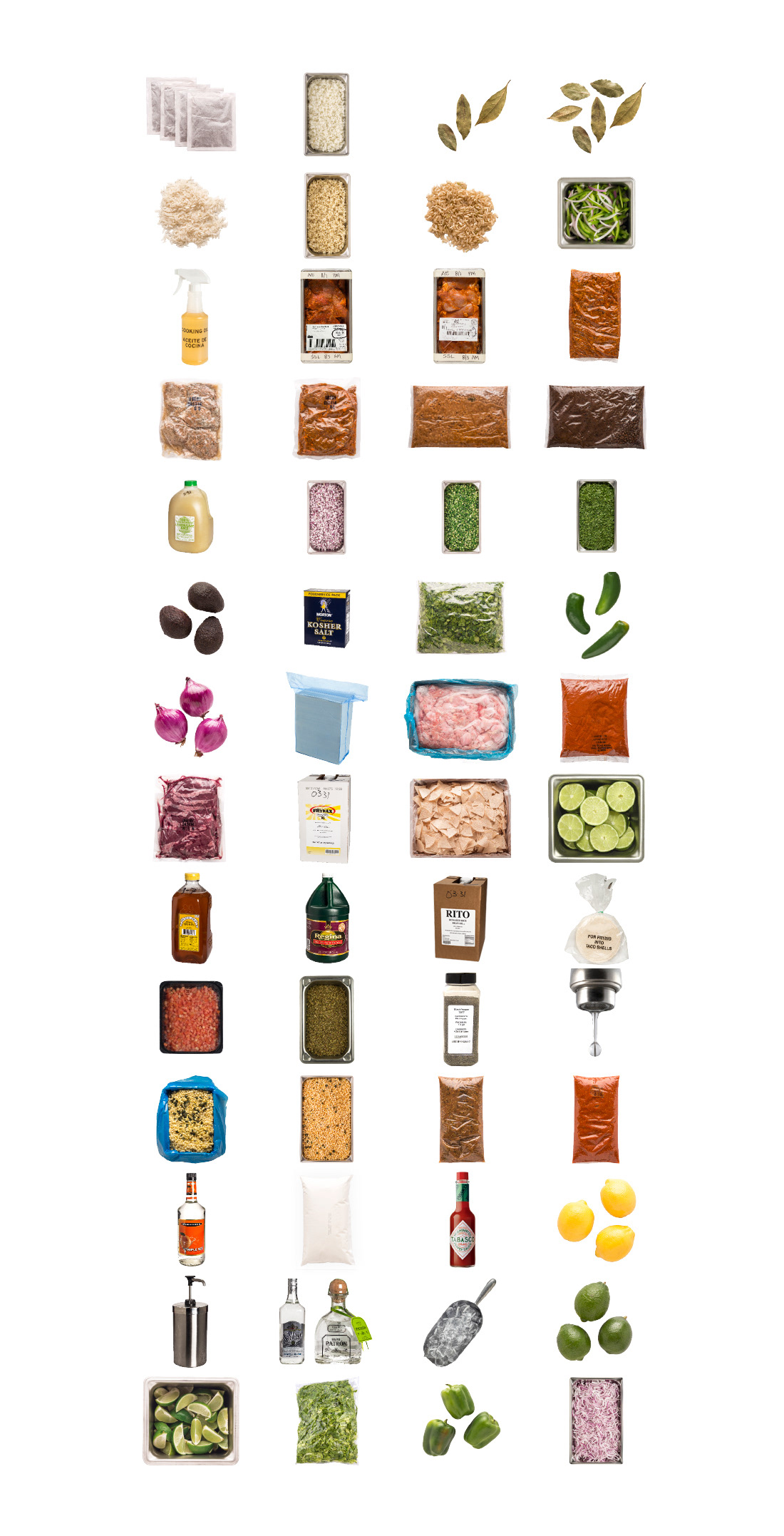 yanina rabinkova CHIPOTLE RECIPE CARDS