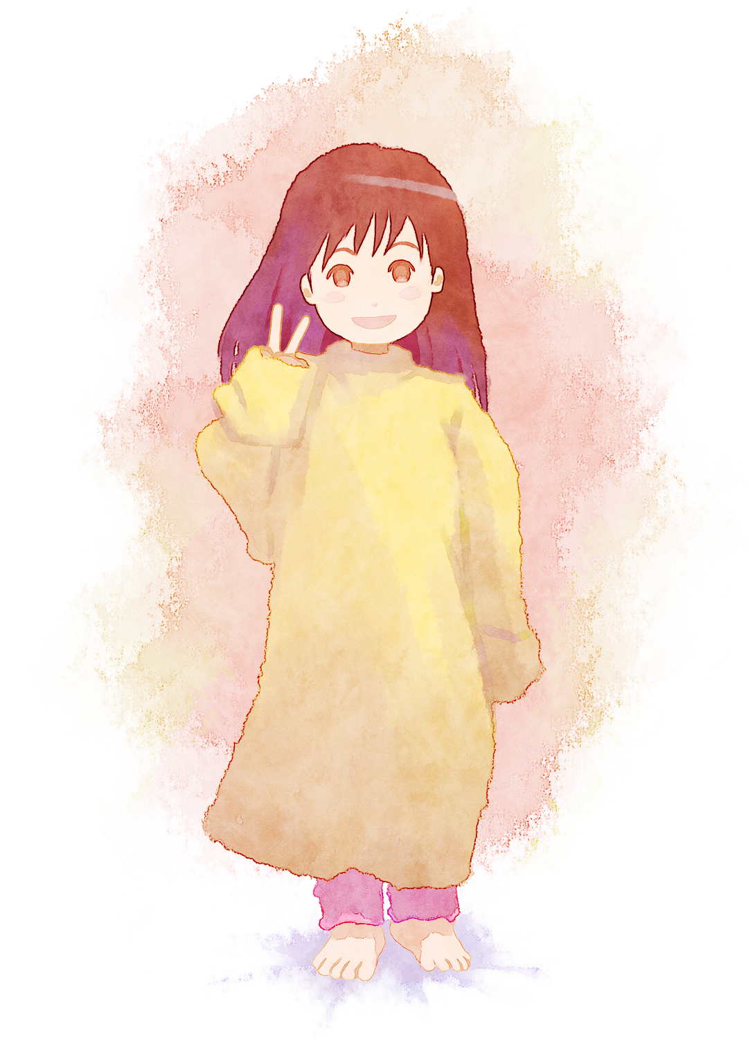 すずきたかはるイラストサイト パパのお洋服 私にも似合うかな すずきたかはるイラストサイト パパのお洋服 私にも似合うかな
