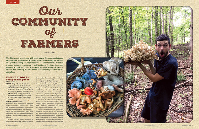 Community of Farmers layout — West End's Best Magazine
