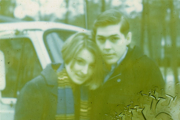 Lynn & Dick (original damaged image)
