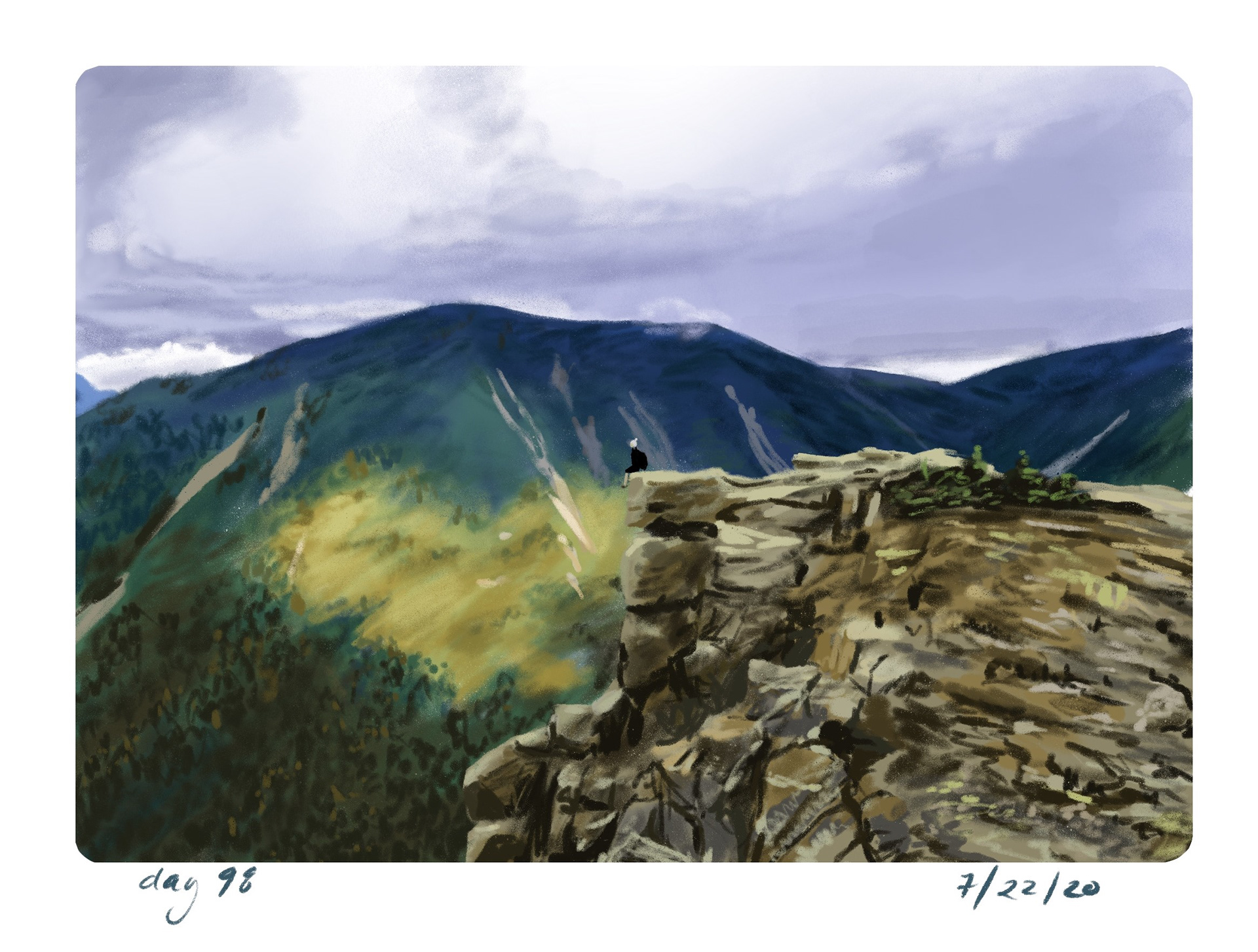 Bondcliff Mountain, New Hampshire
