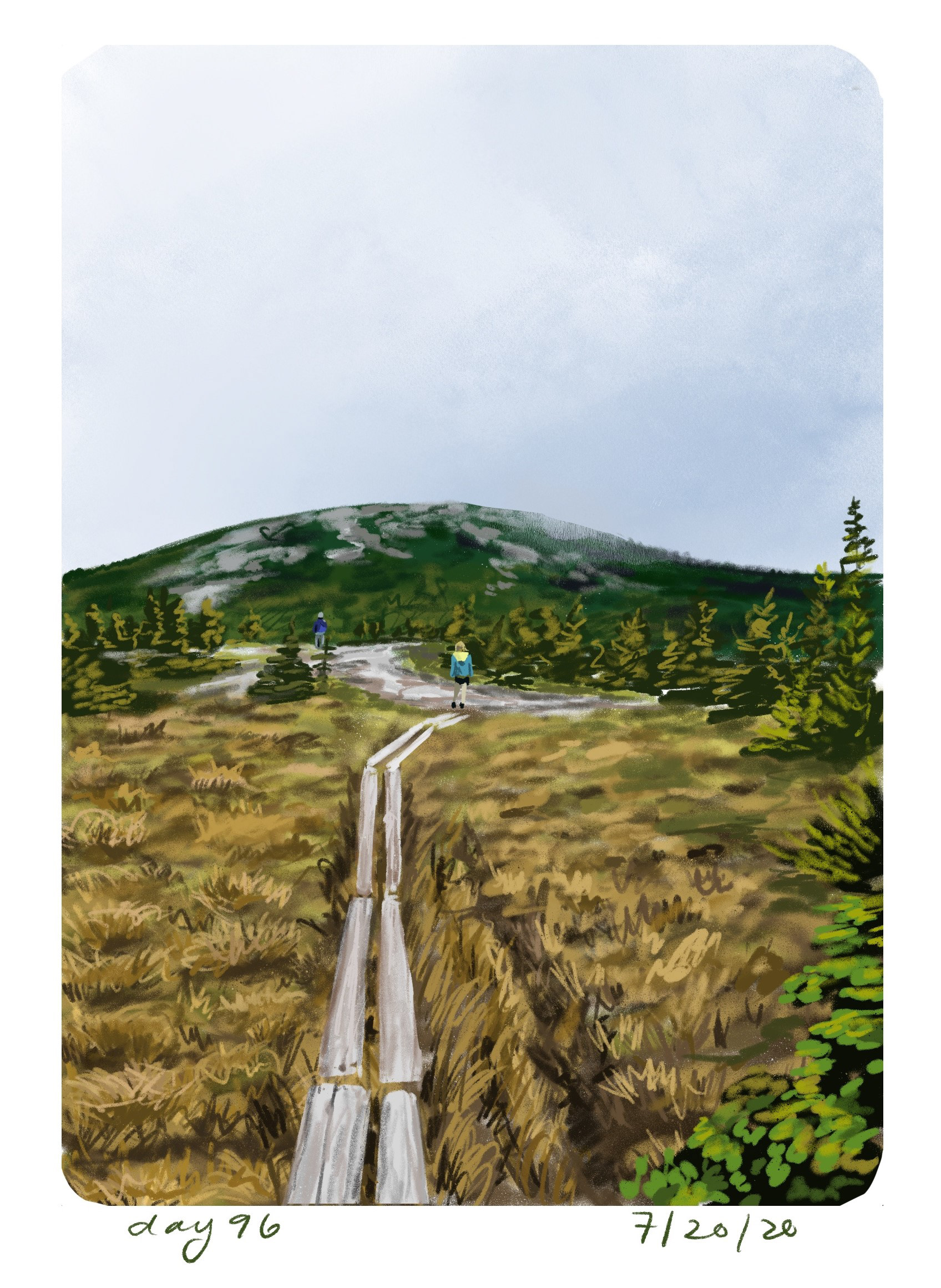 Baldpate Mountain, Maine