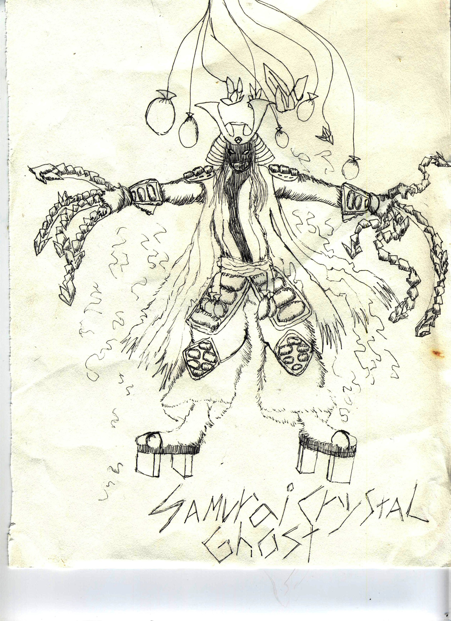 Samurai Crystal Ghost