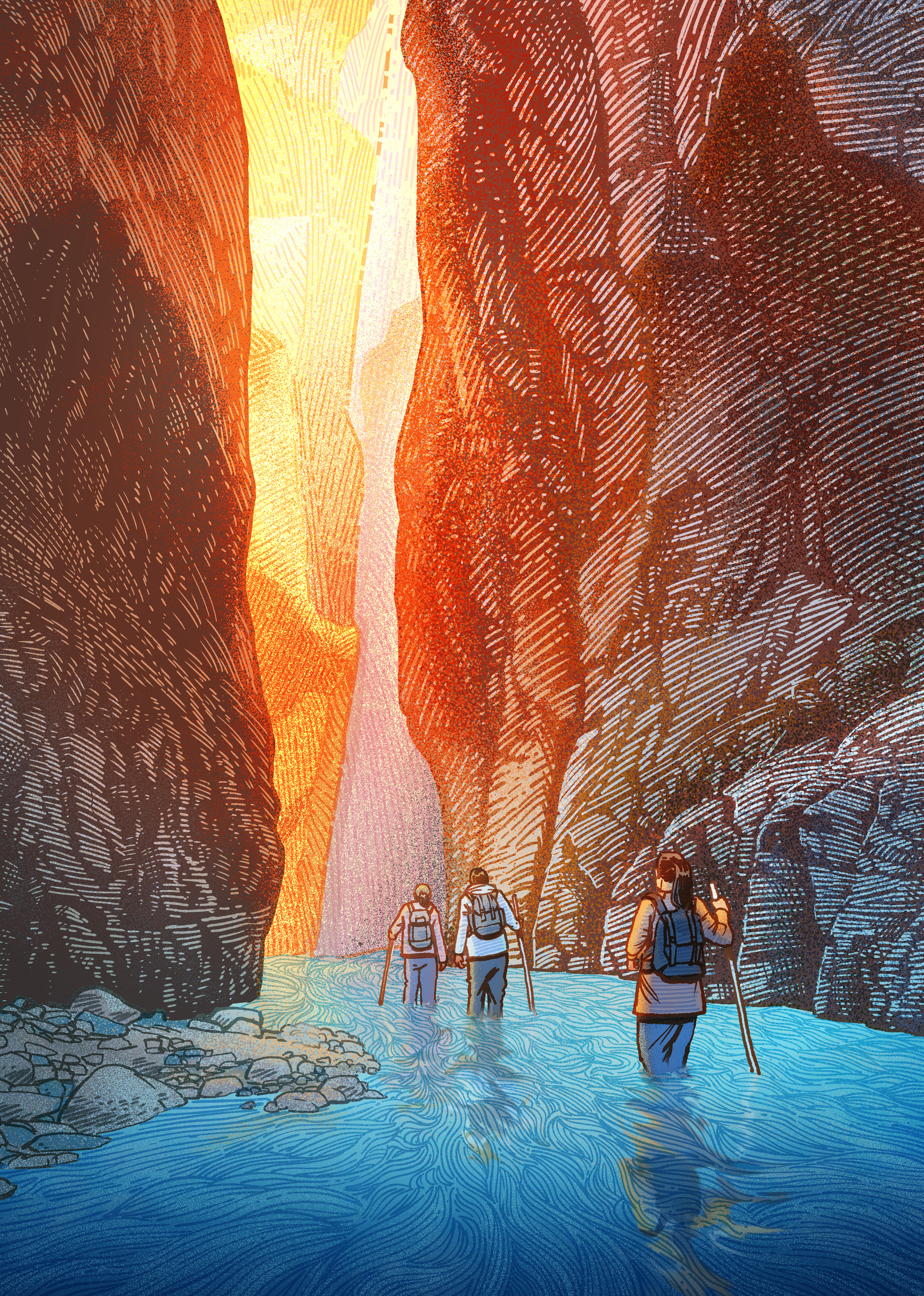 the narrows zion background