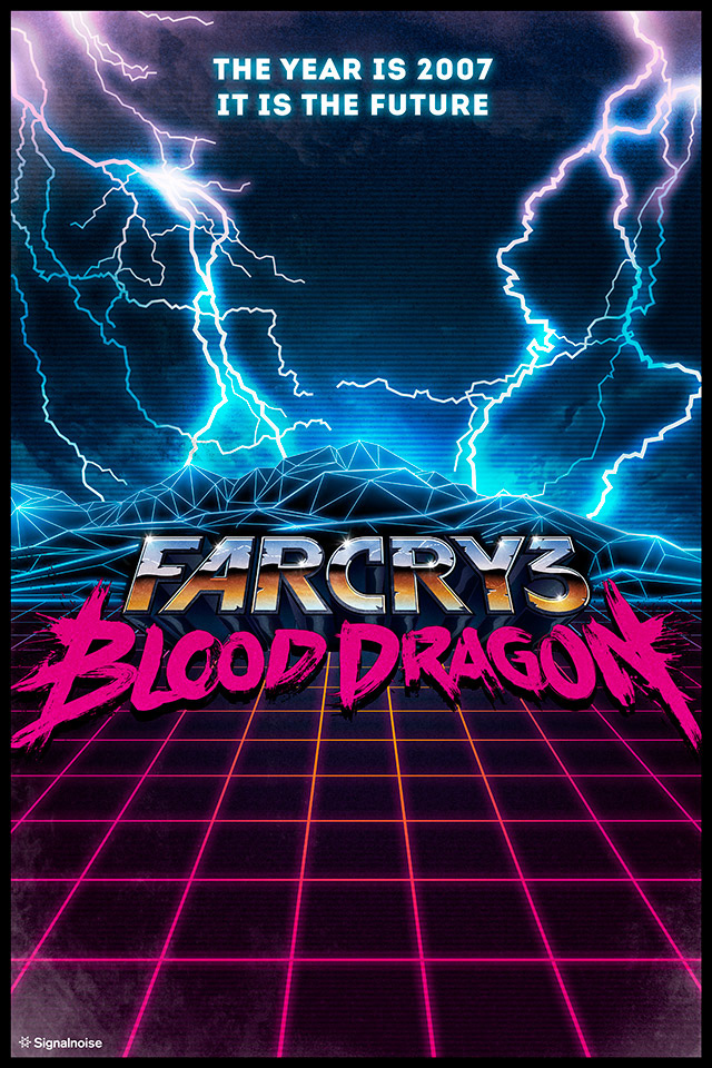 Signalnoise The Work Of James White Far Cry 3 Blood Dragon