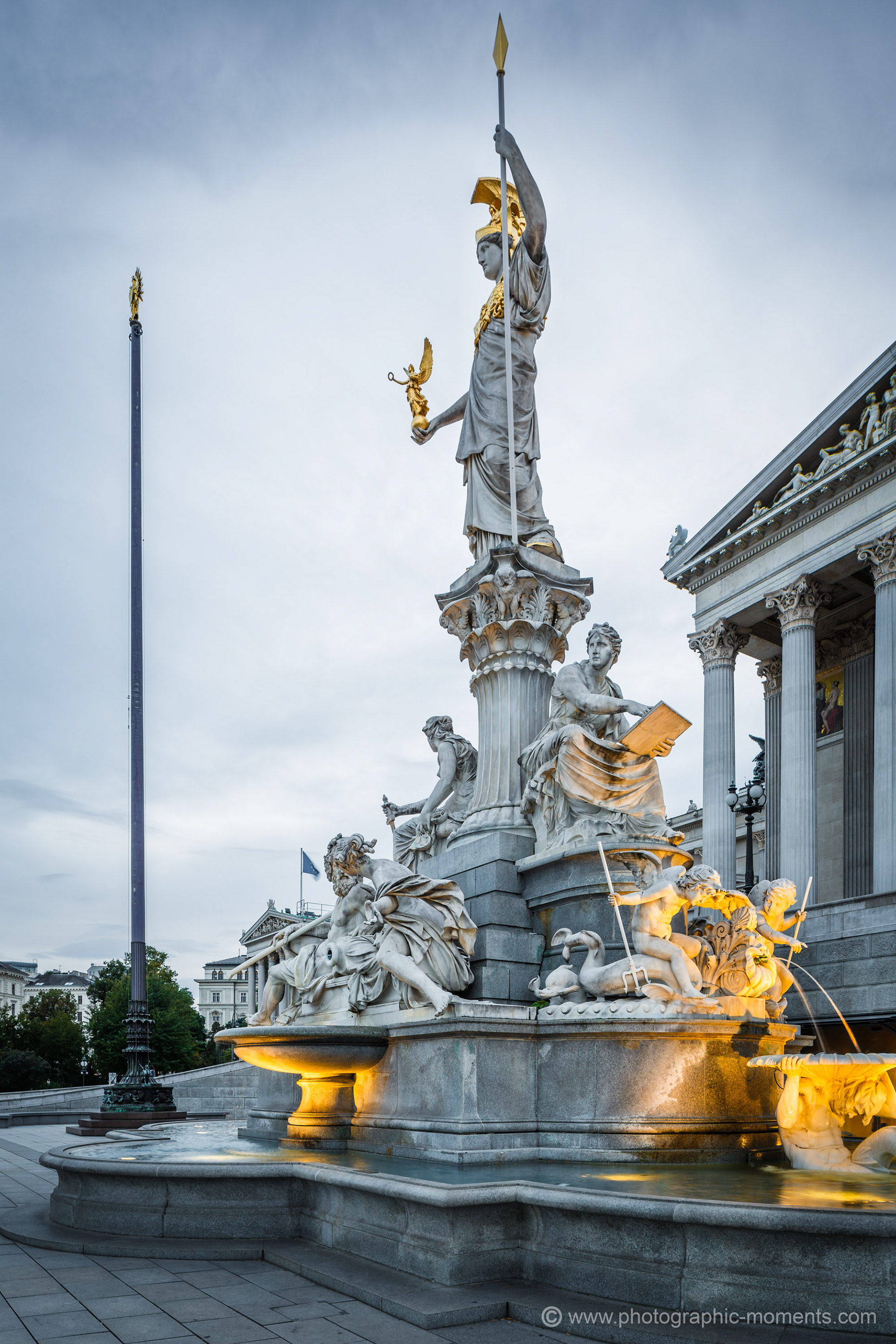 Pallas-Athene-Brunnen/ Wien