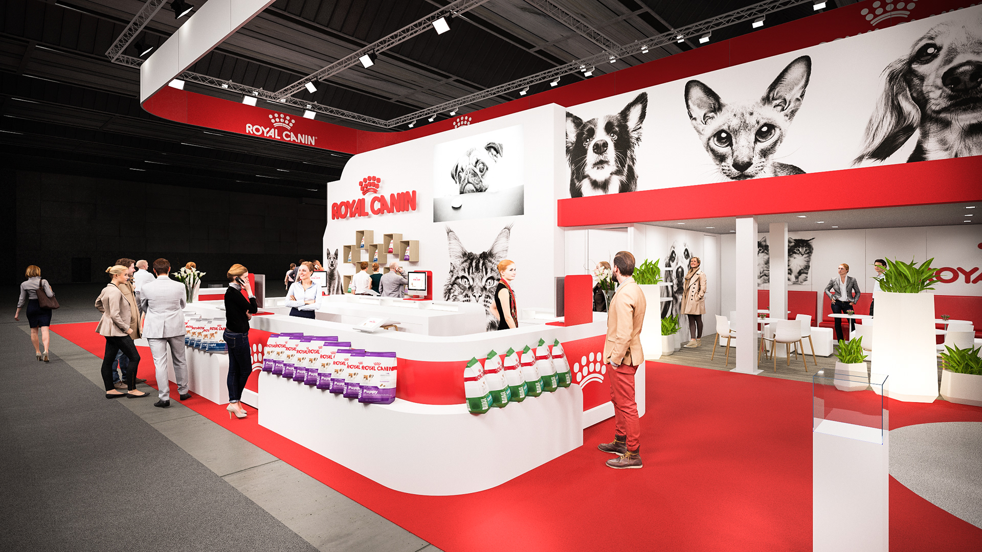 3Dlab visualisaties & interieur Royal Canin Euro Dog Show 2016