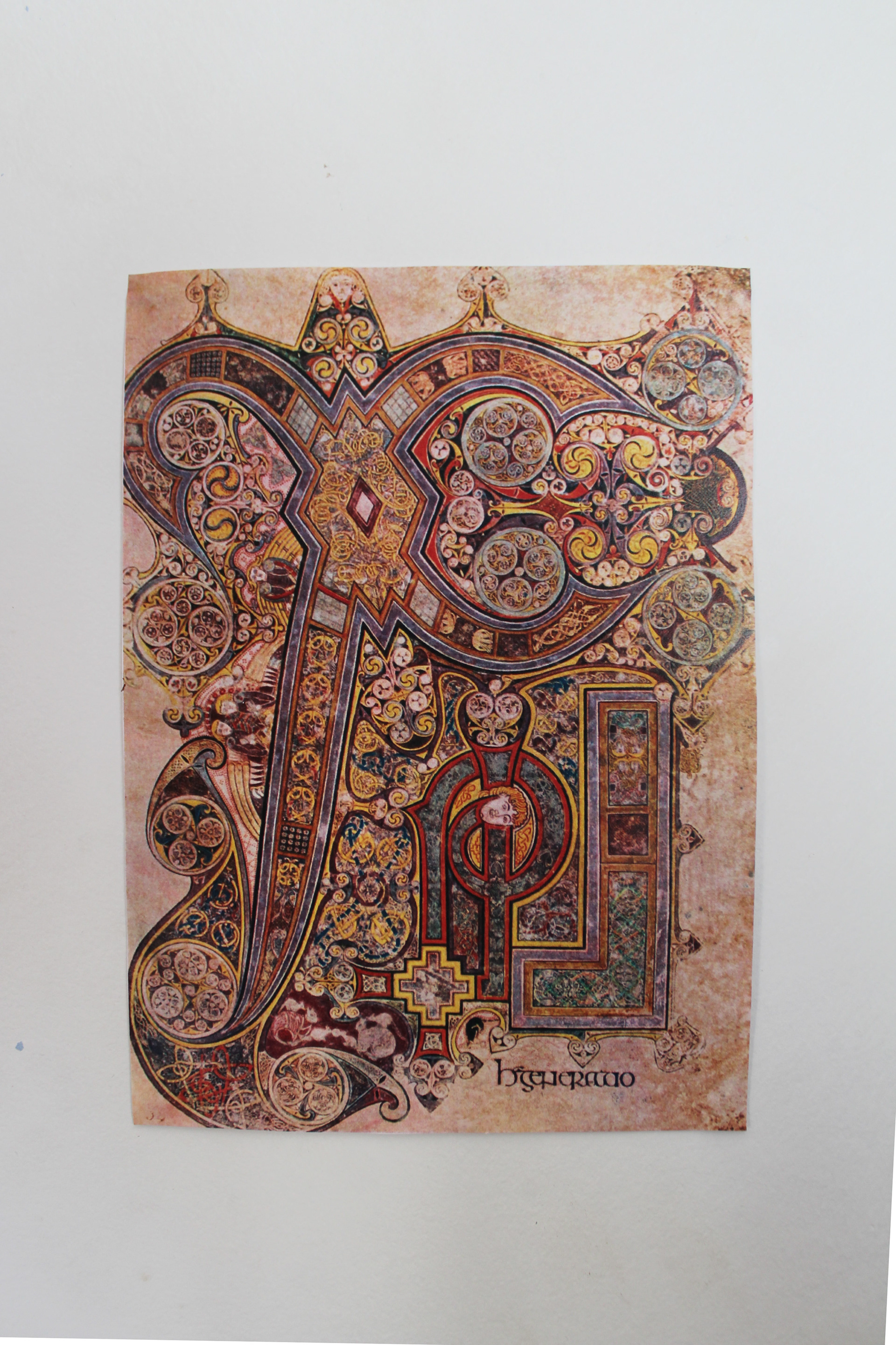 Chi Rho Page from the Book of Kells