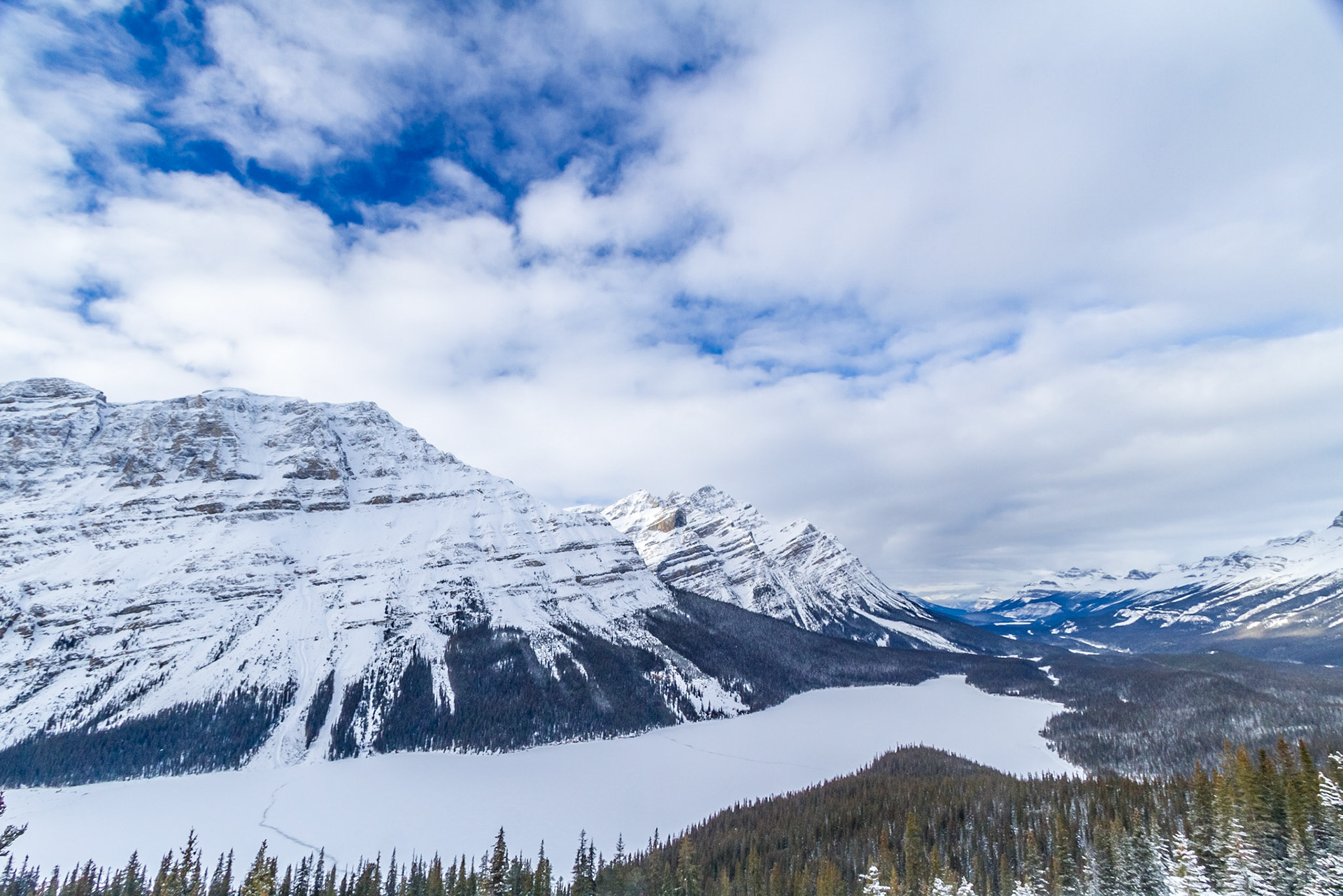 Caldron Peak & Peyto Lake-Banff National Park