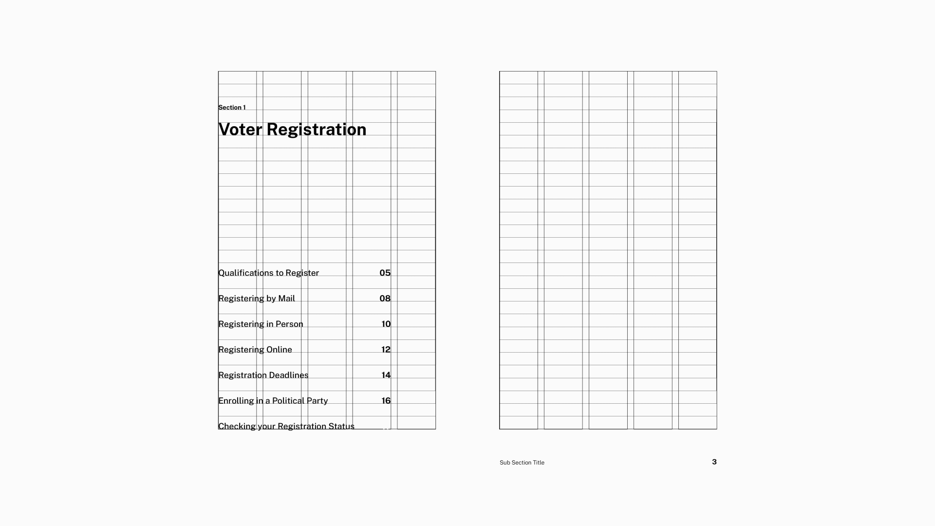 Guidebook Grid