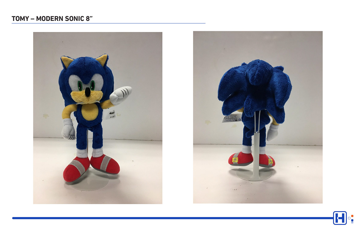 sega sonic plush