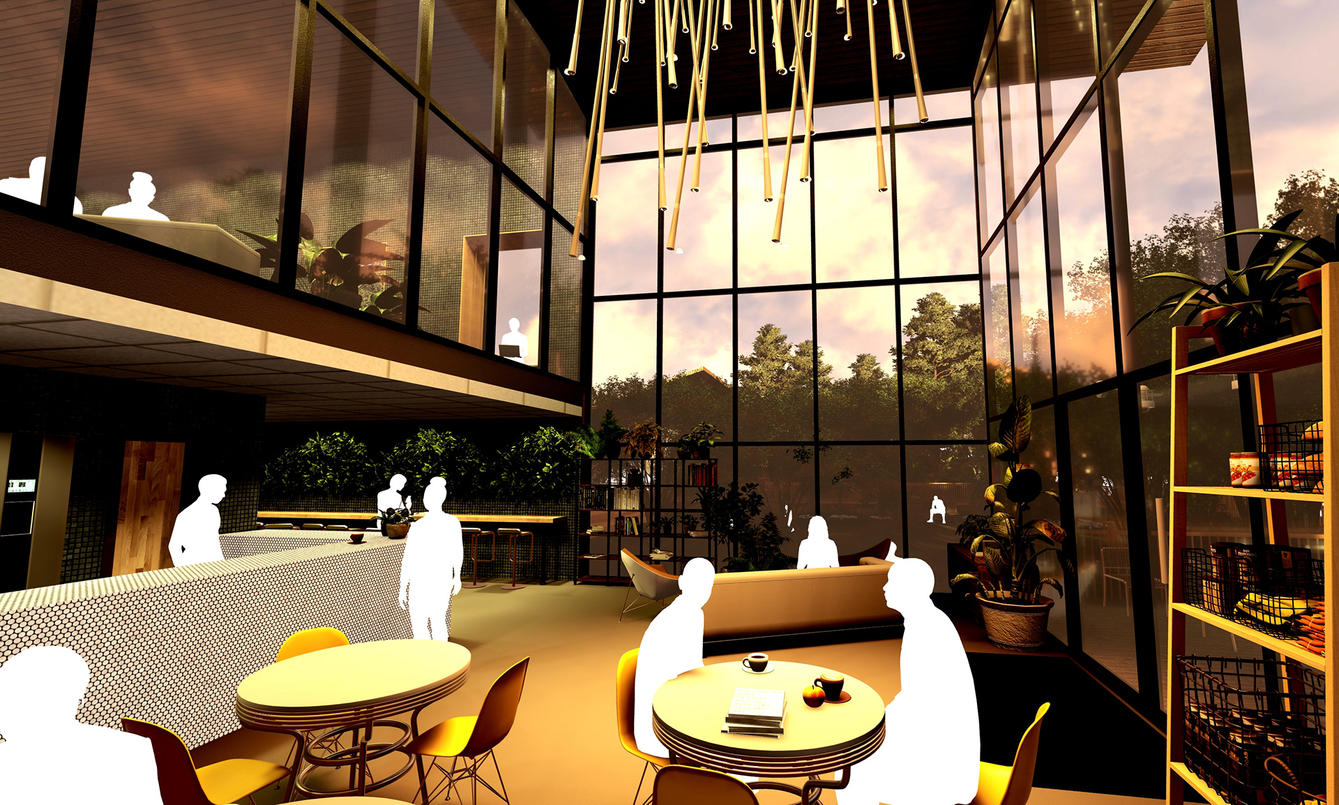 Cafe Interior