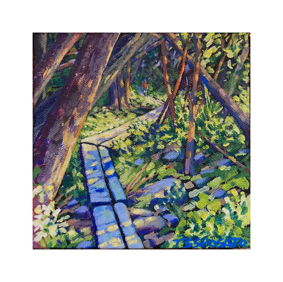 Baxter Walk - 6"x 6" - SOLD