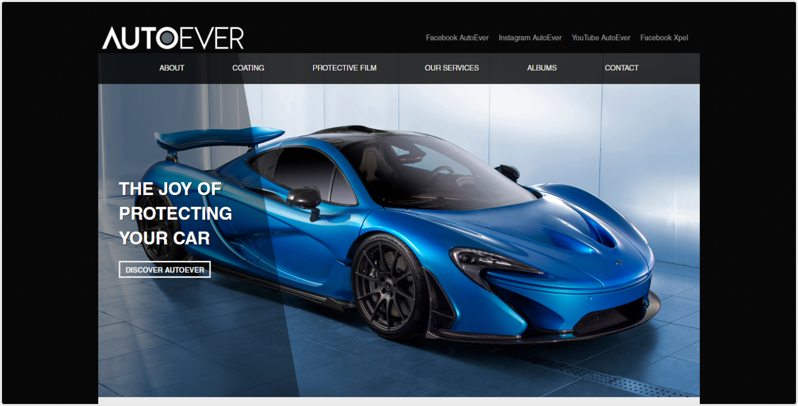 Autoever website – Home