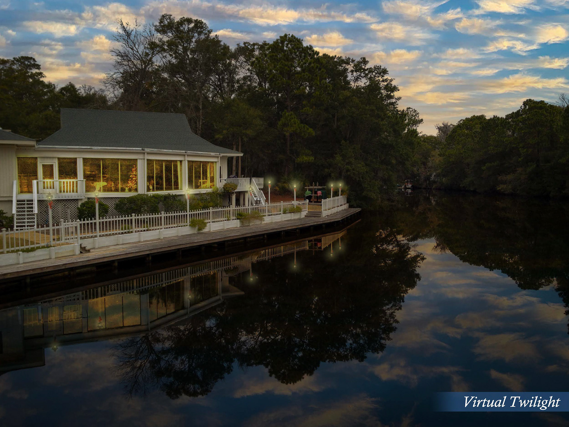 Hilton Head Clubhouse - Virtual Twilight