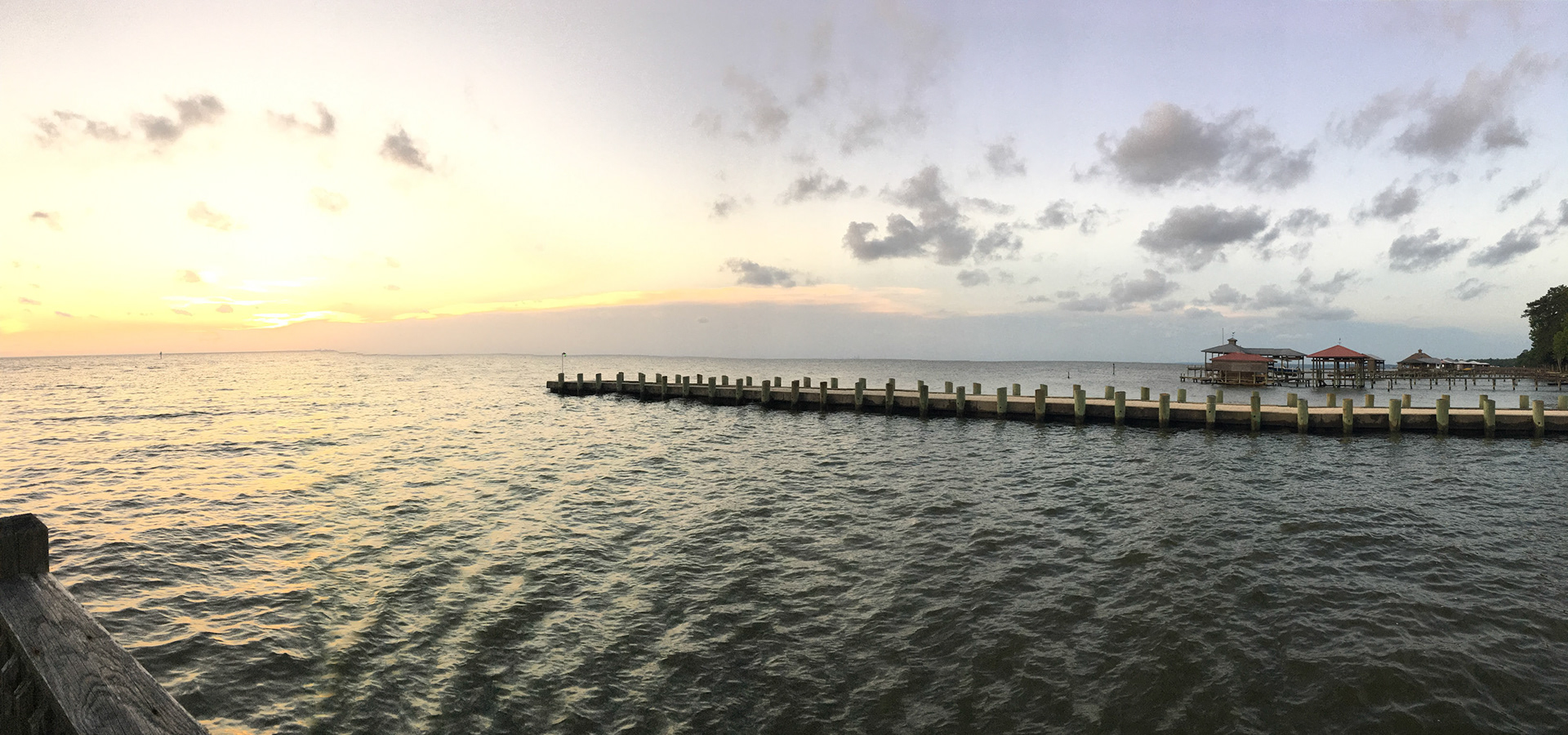 Point Clear Mobile, Pier at Sunset 