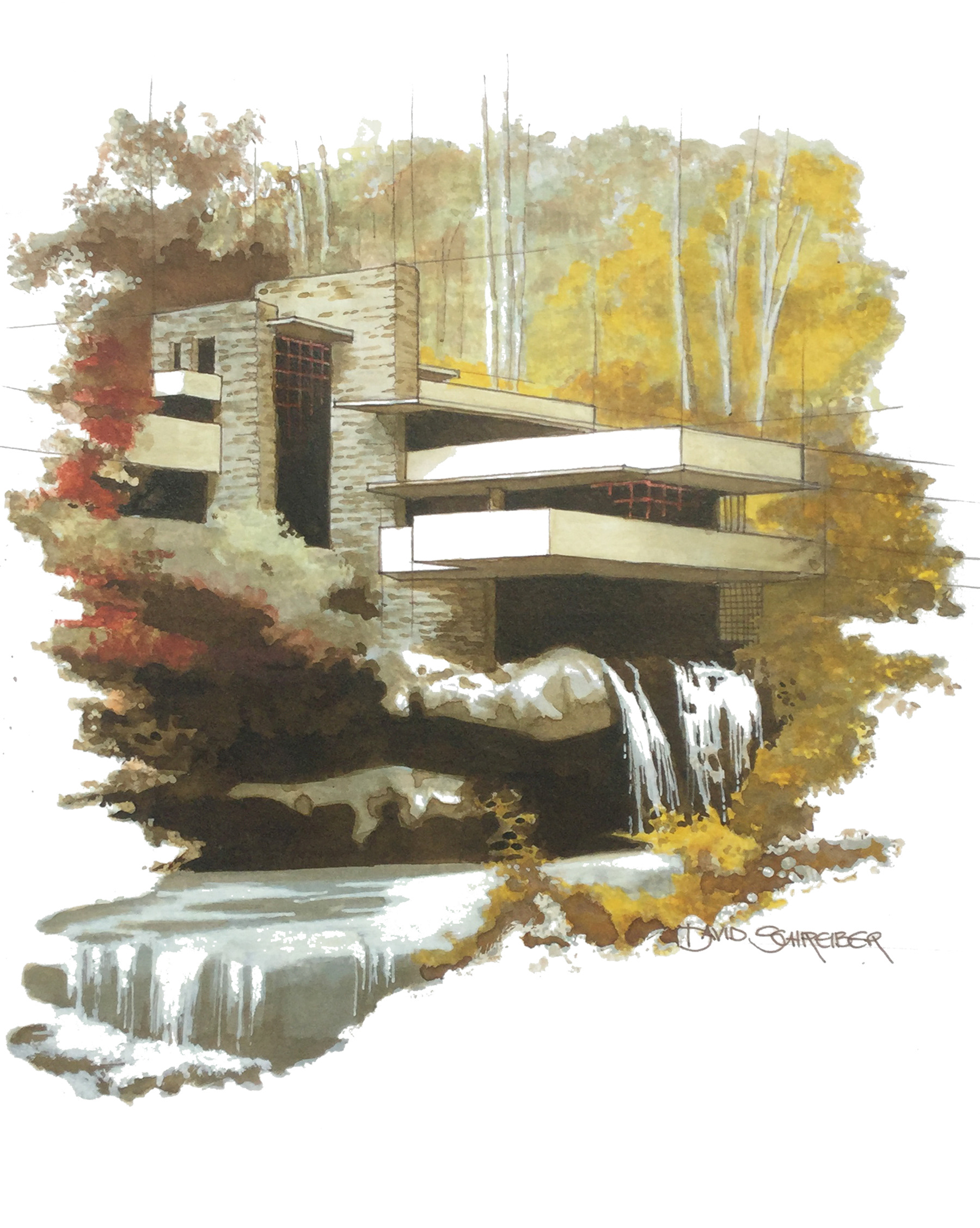 FLW's Falling Water