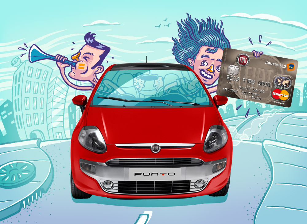 Guira Illustration - Fiat Itaucard 2.0