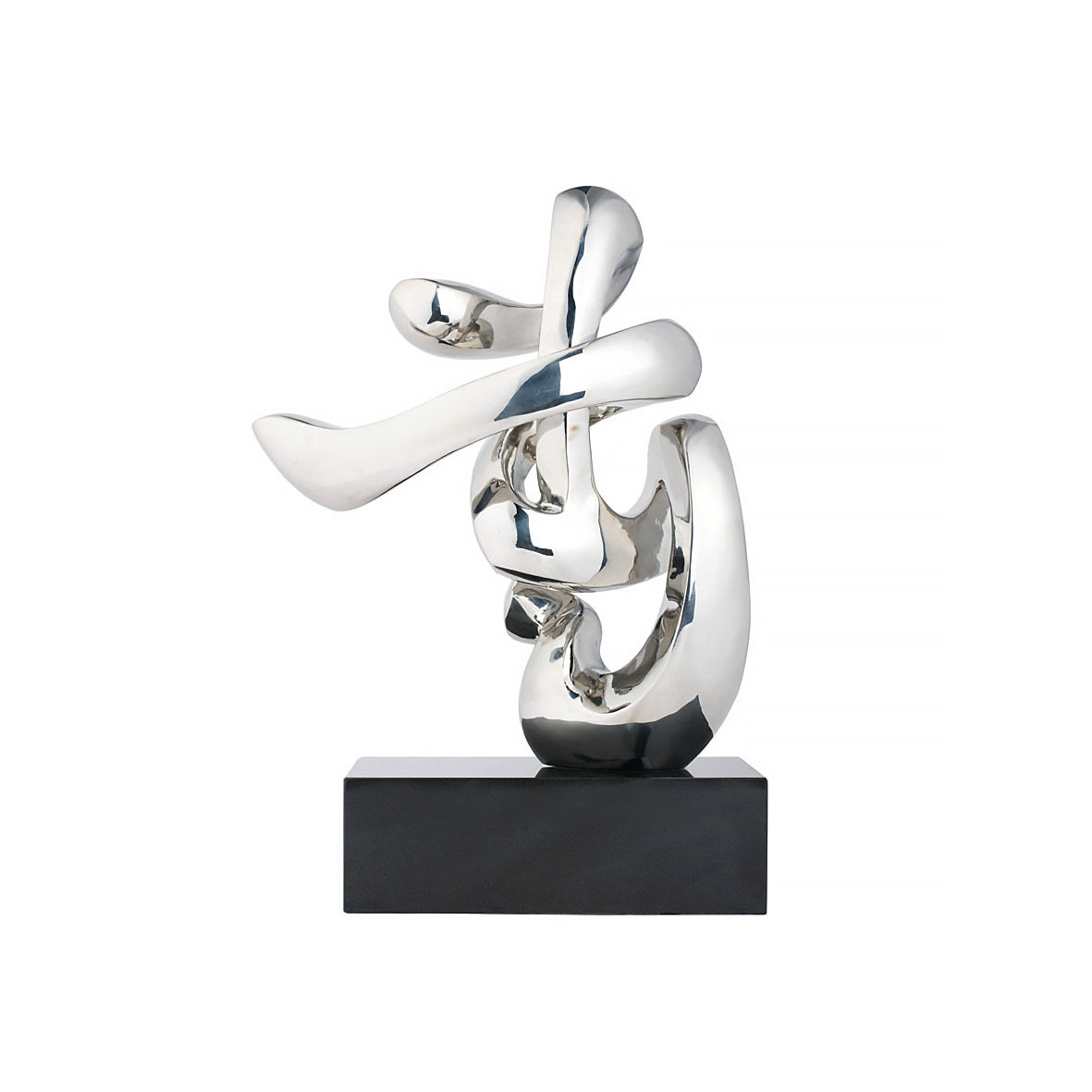 《寺》 Temple . Forged Stainless Steel . 2011