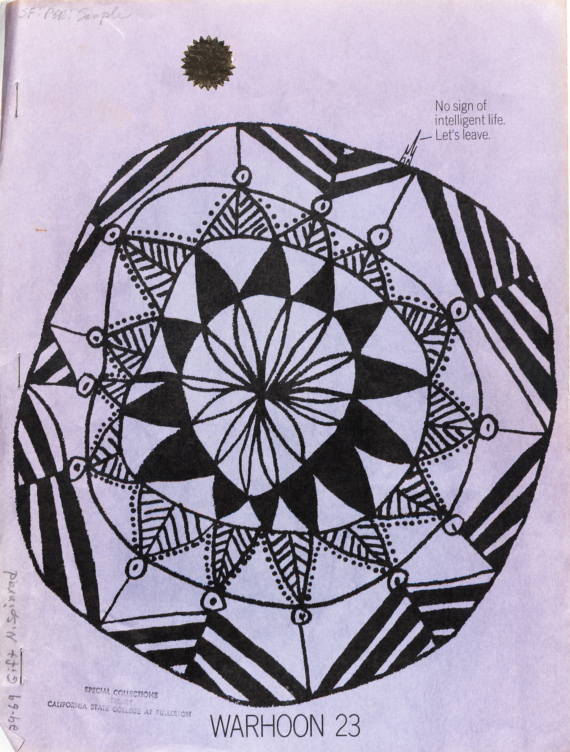 Warhoon. Fantasy Amateur Press Association, no. 23 (May 1968).