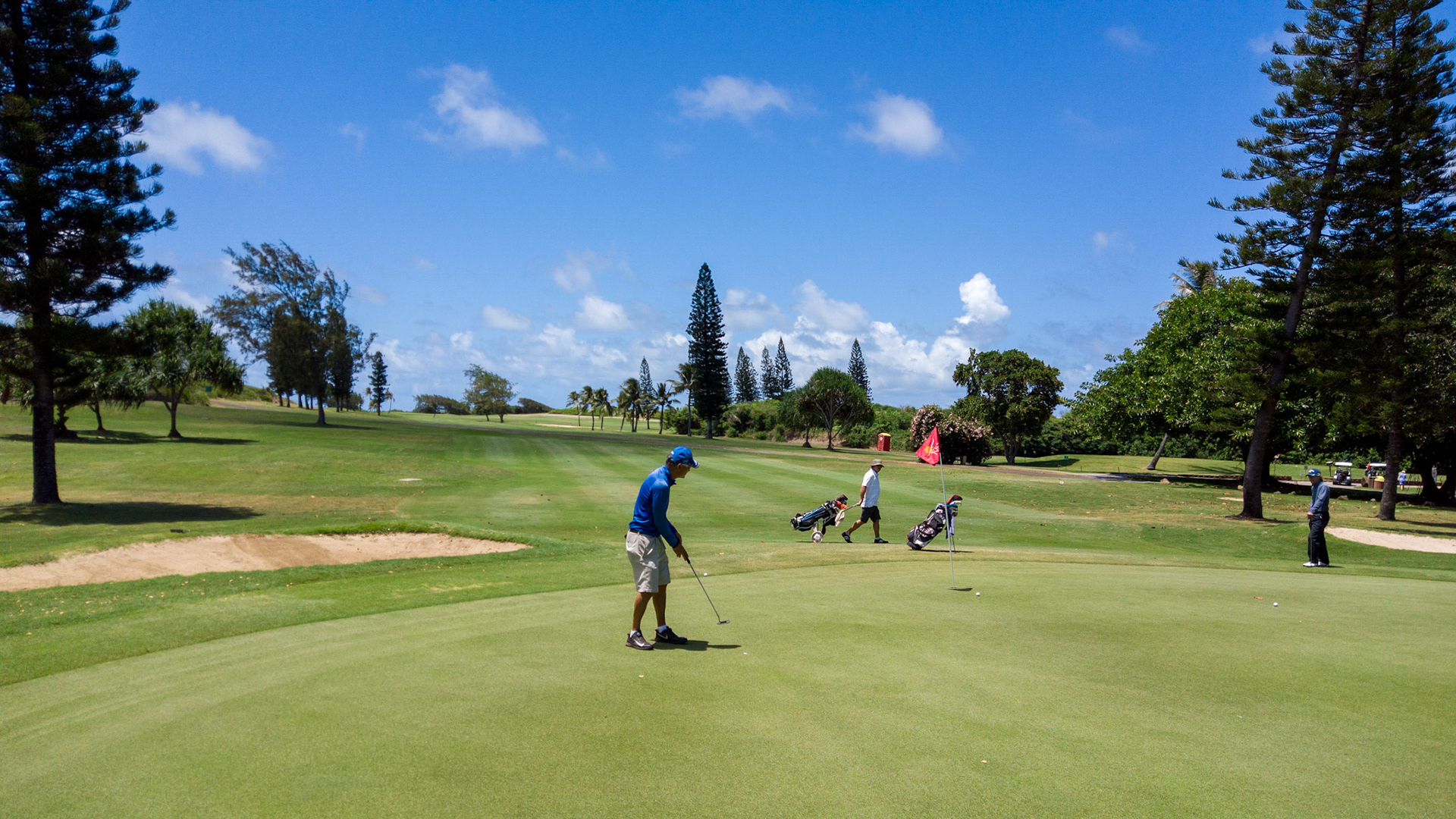 Gilbert Nickelson - Kaneohe Golf Course, Oahu, Hawaii