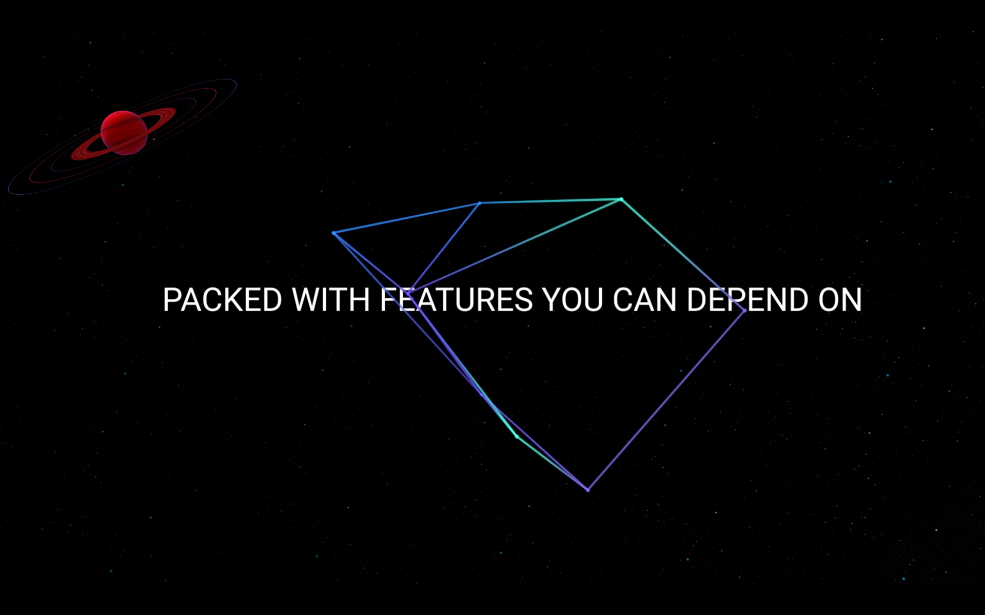 the polygon data theme carries through the entire clip
