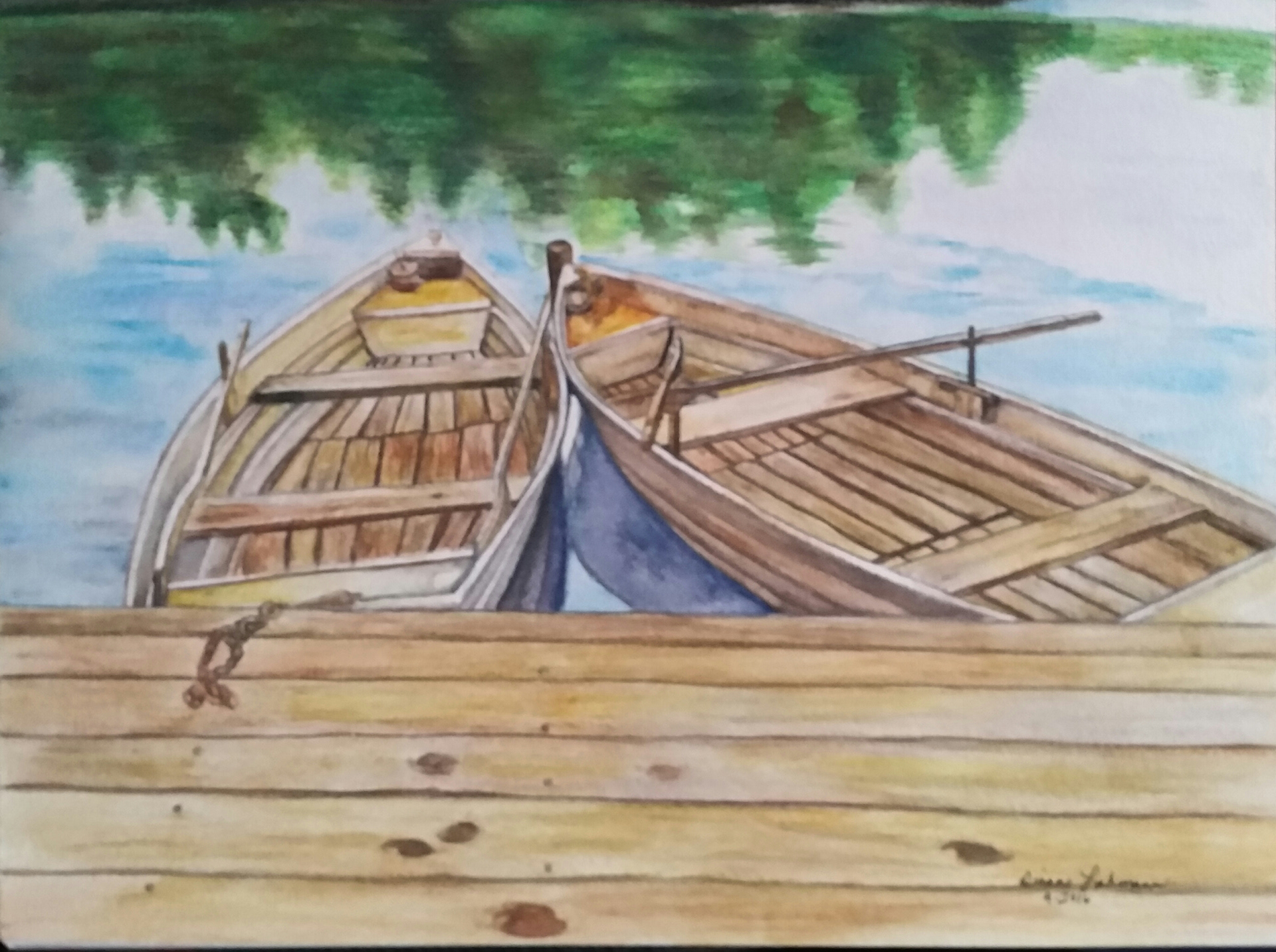Watercolor pencils