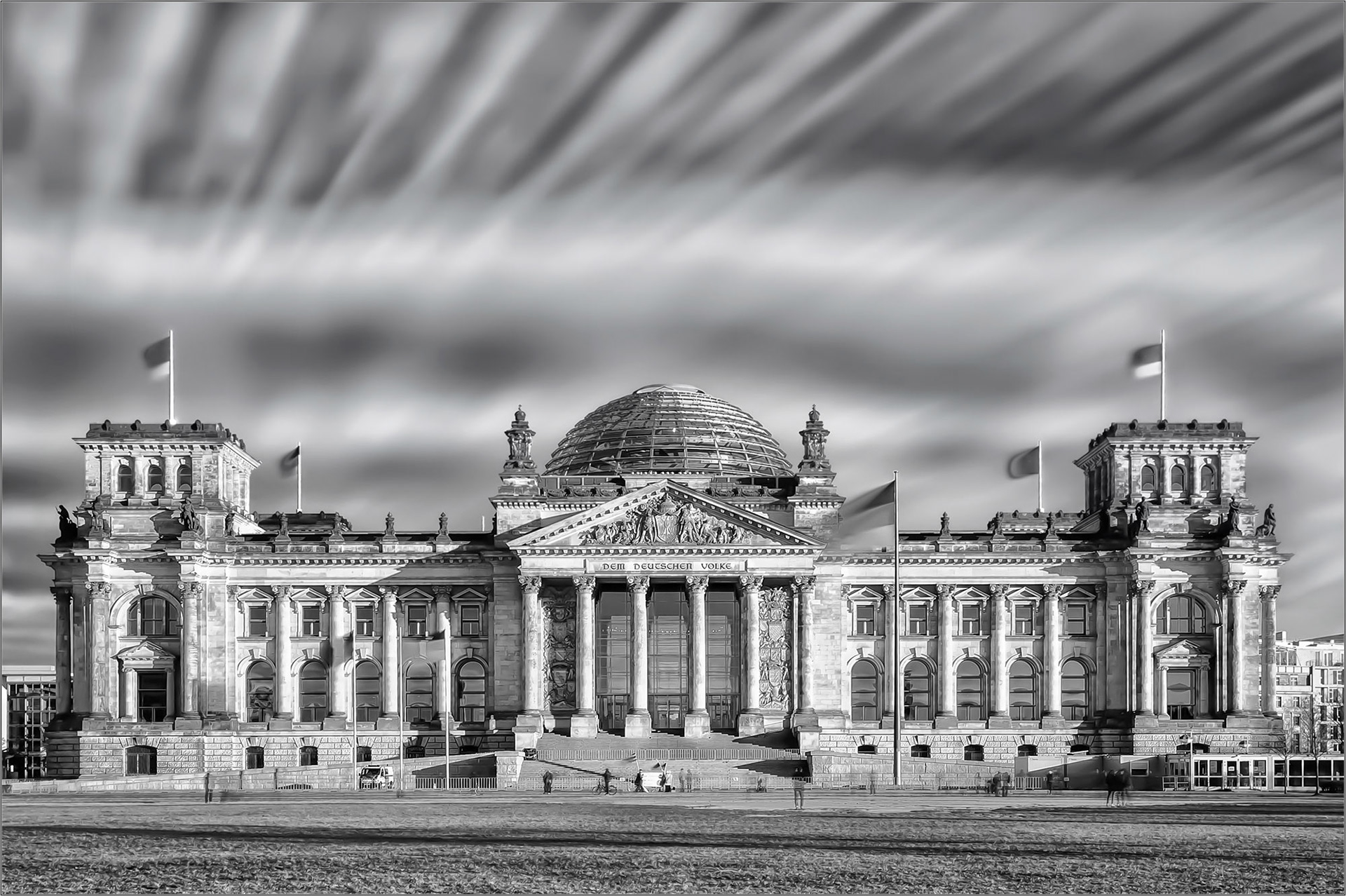 Reichstag Berlin - Long Exposure - Large Format Print - Limited Edition - Steffen Freiling