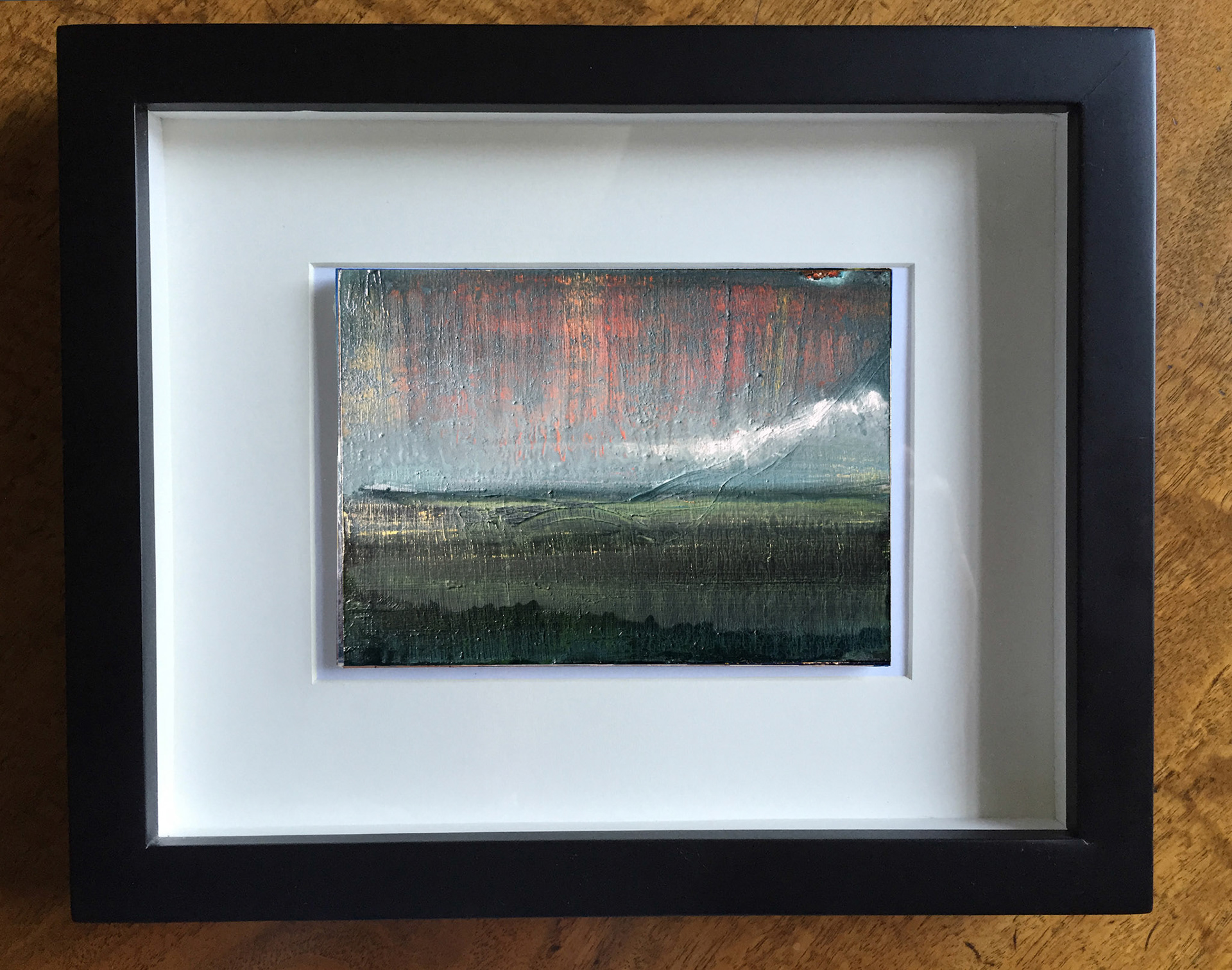 "Nocturn IV" Oil On Foam Core Panel, 4.5" x 6", 2016  2016