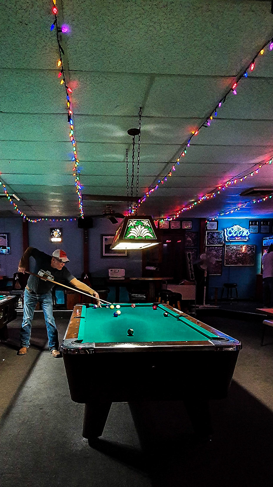 Last night in Tempe, shooting stick at the TOL