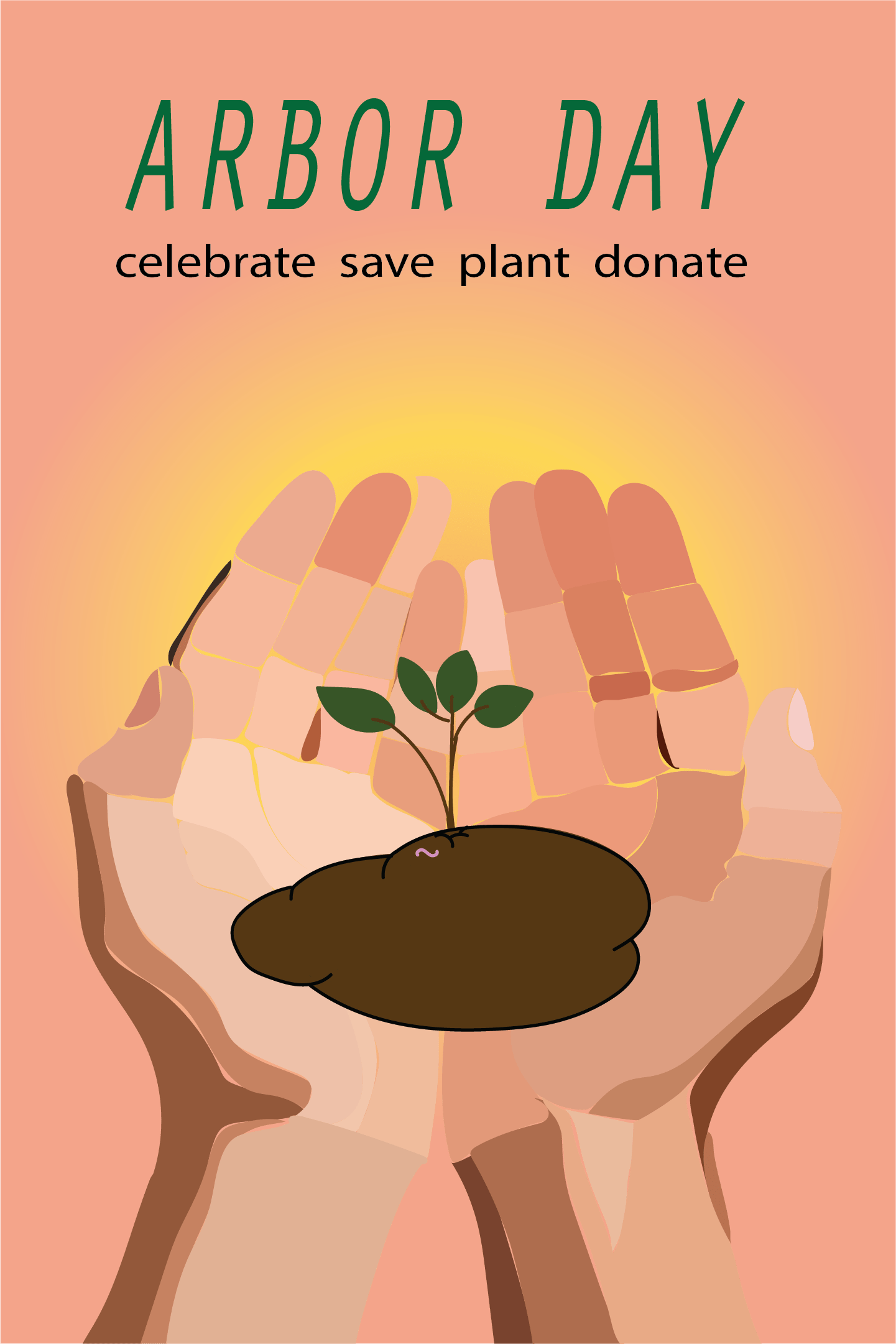Derek Millette, Vector Art, Arbor Day Poster Award Winner: Lowell High School, 20" x 30", Not for Sale