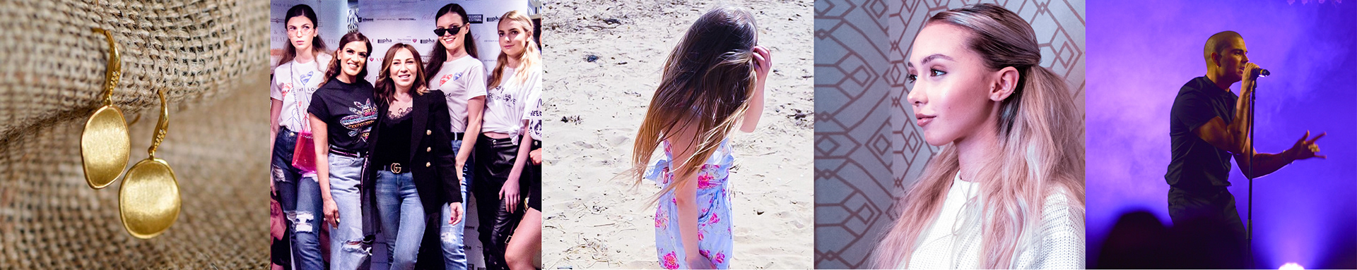 lindsey ahmet graphic designer and photographer homepage instagram image strip