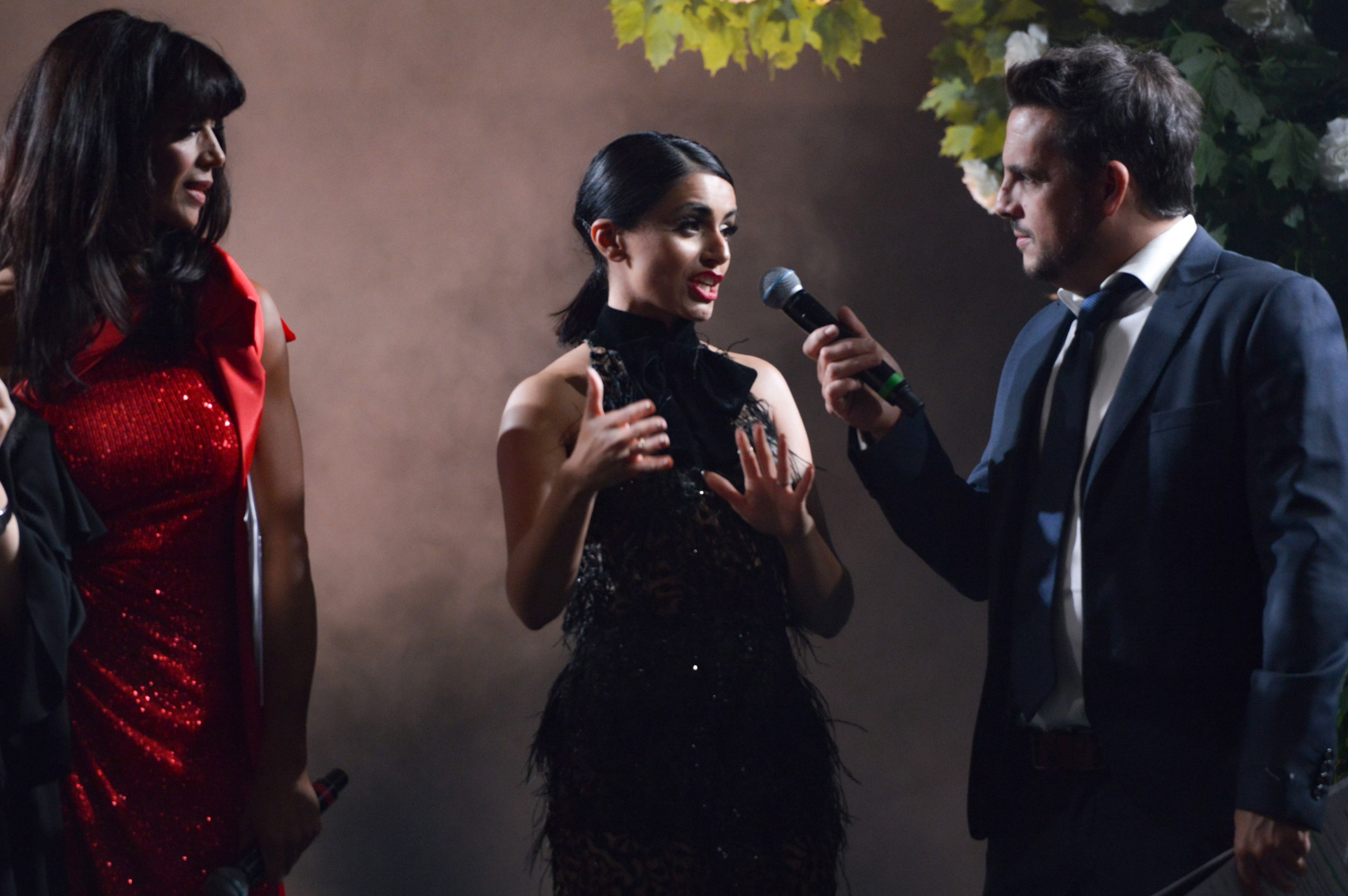 Jenny Powell, Mike Toolan and Bhavna Limbachia on the Runway at the 2019 Manchester Fashion Festival - Runway Photographer