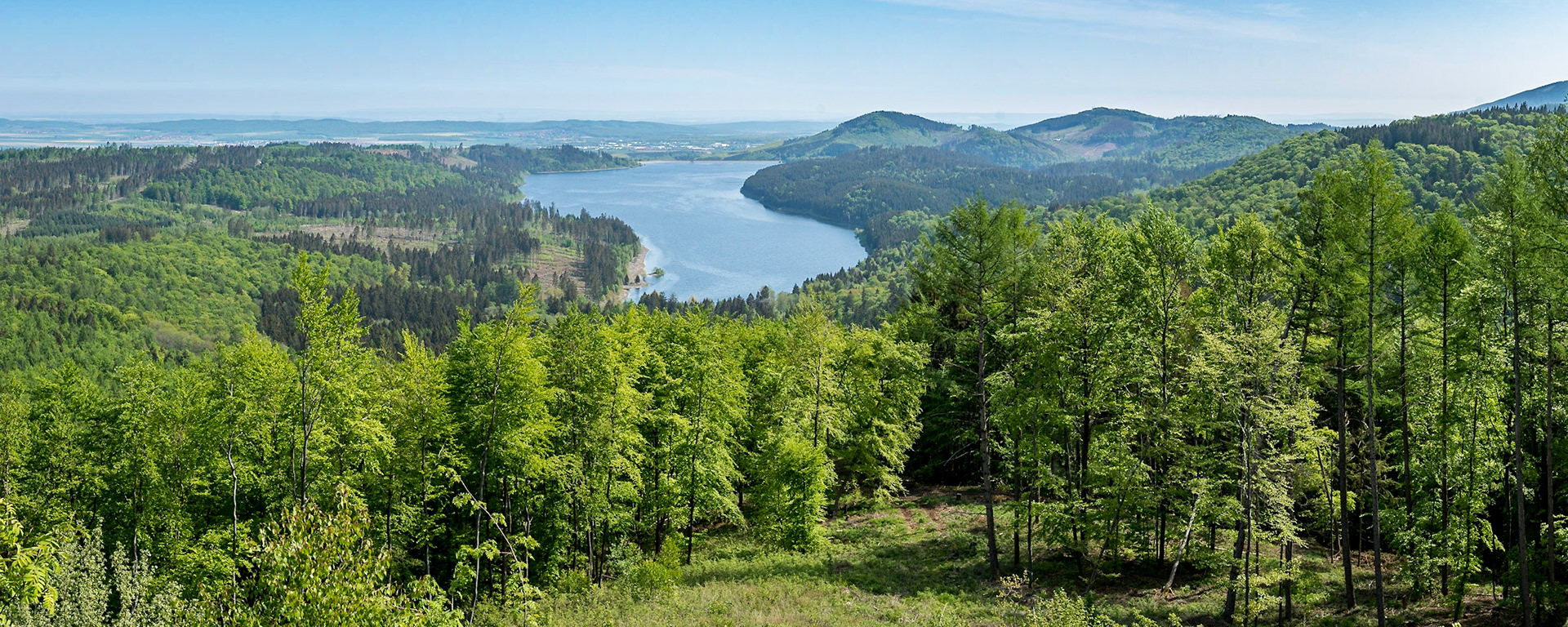 Granetalsperre von den Altarklippen aus