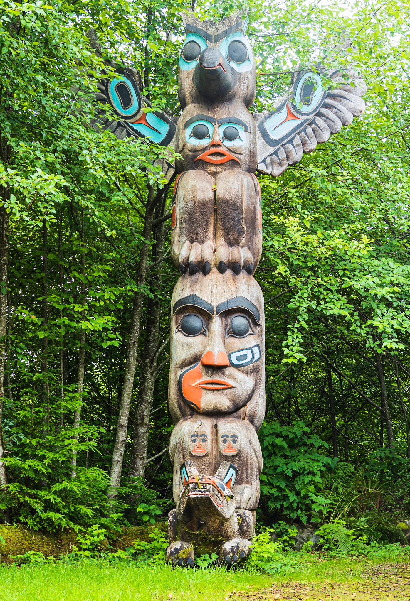 Totem Pole in Ketchikan
