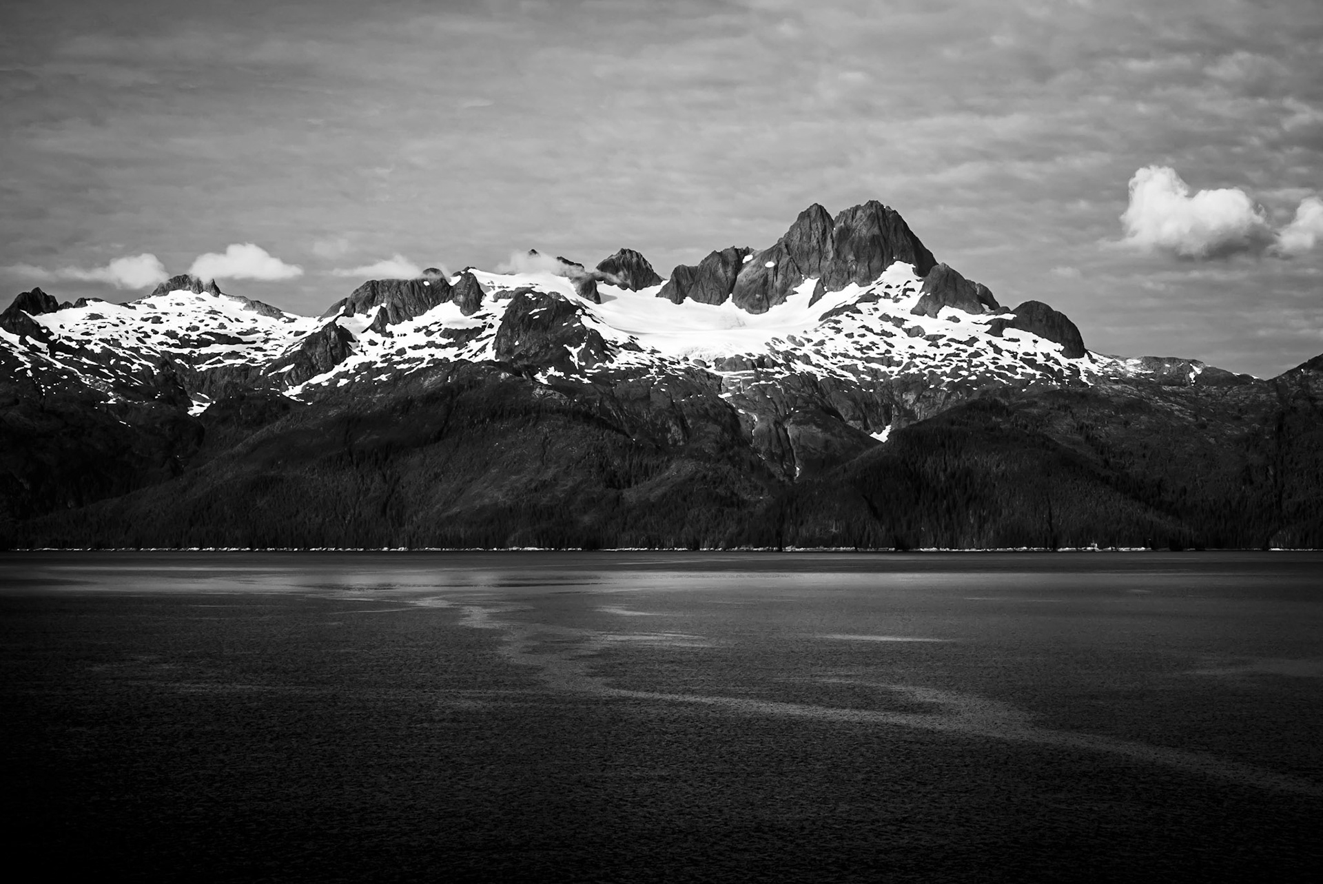 Beranof Island Shoreline from the Celebrity Millennium