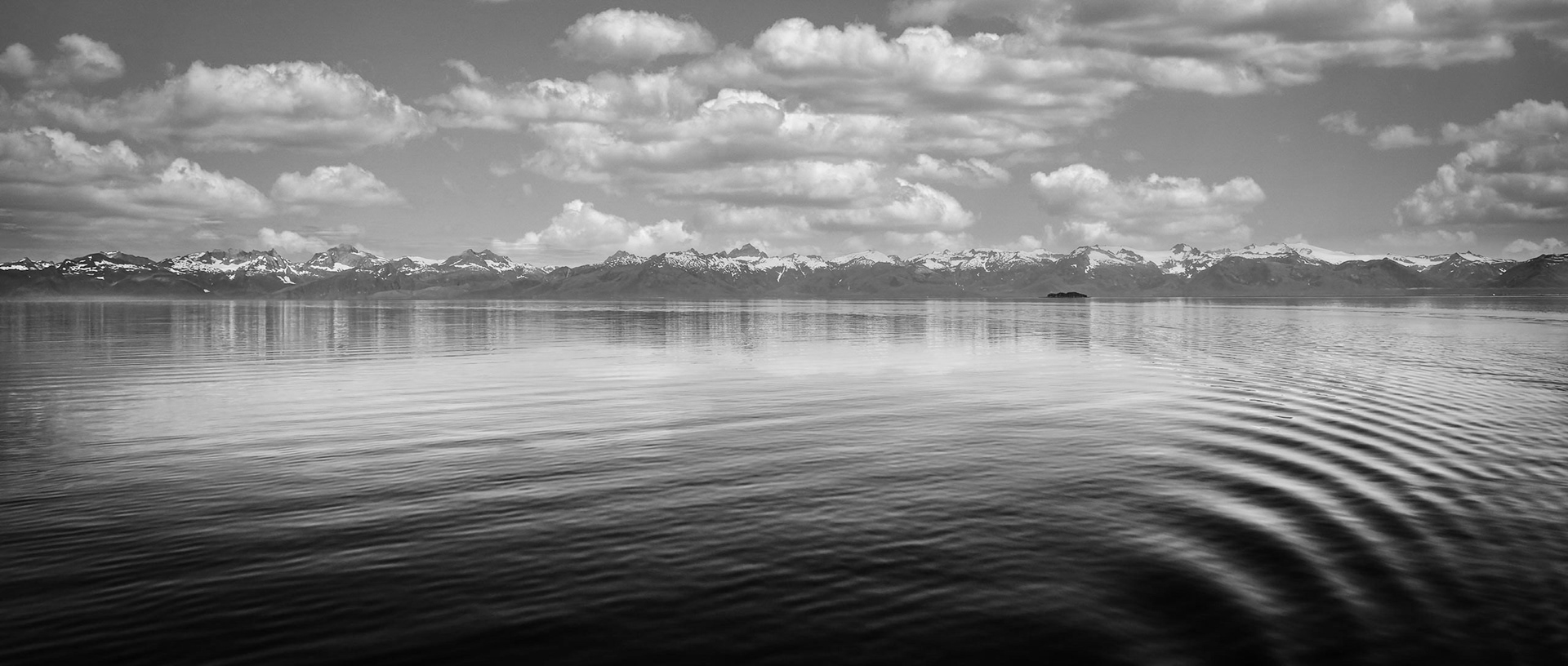 Beranof Island Shoreline from the Celebrity Millennium