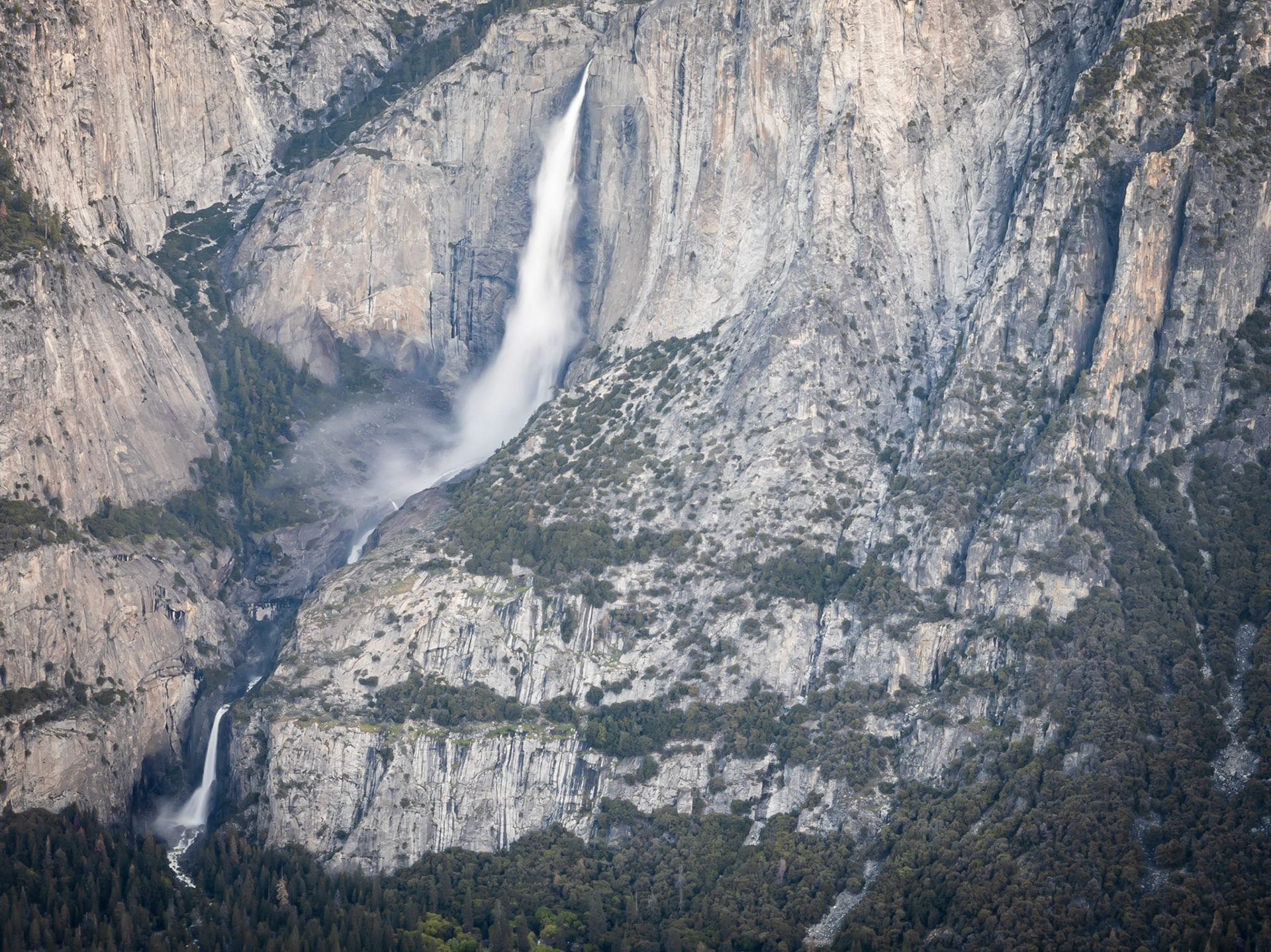 Yosemite Falls from Glacier Point