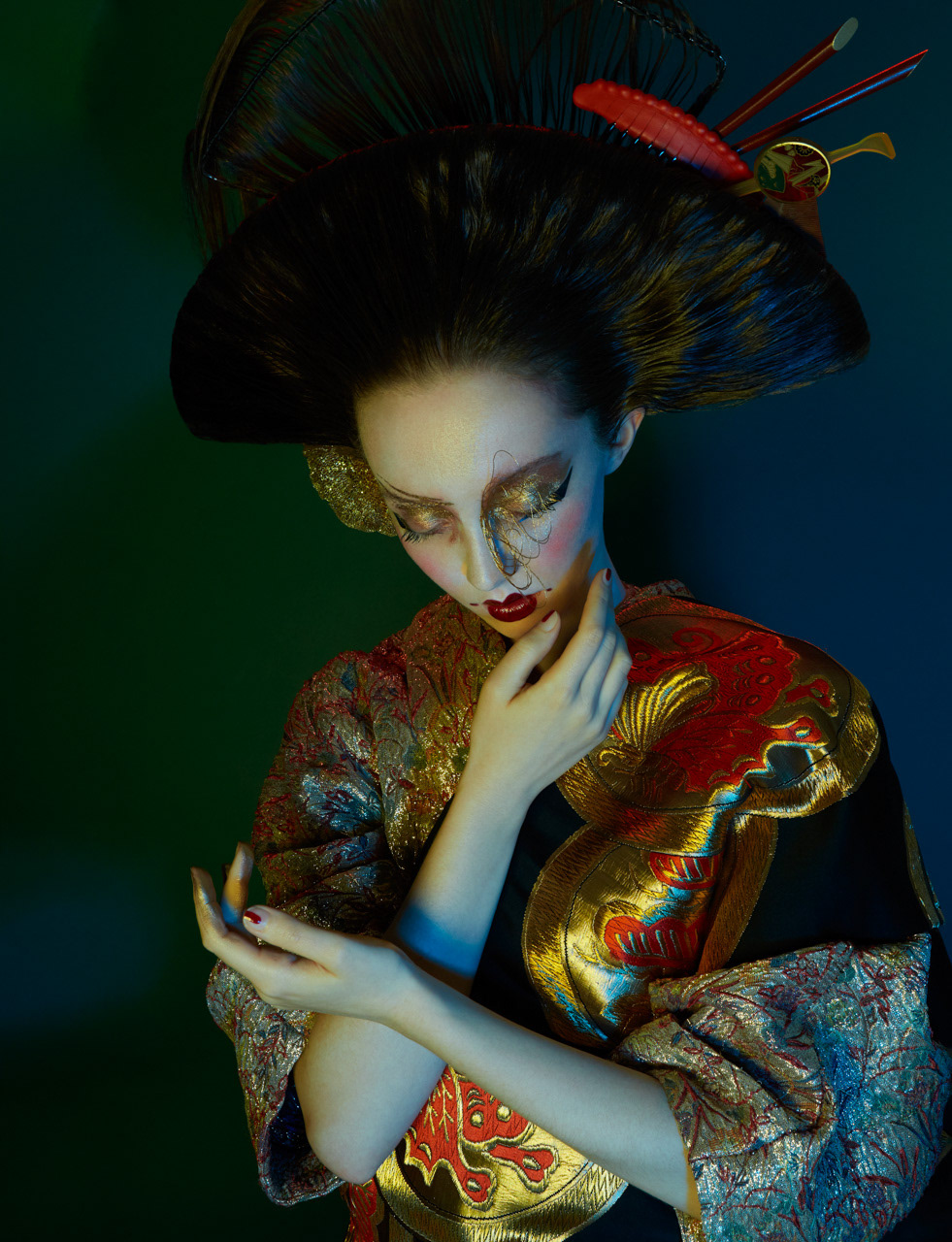 Remi & Kasia: Beauty photography - Geisha's dream